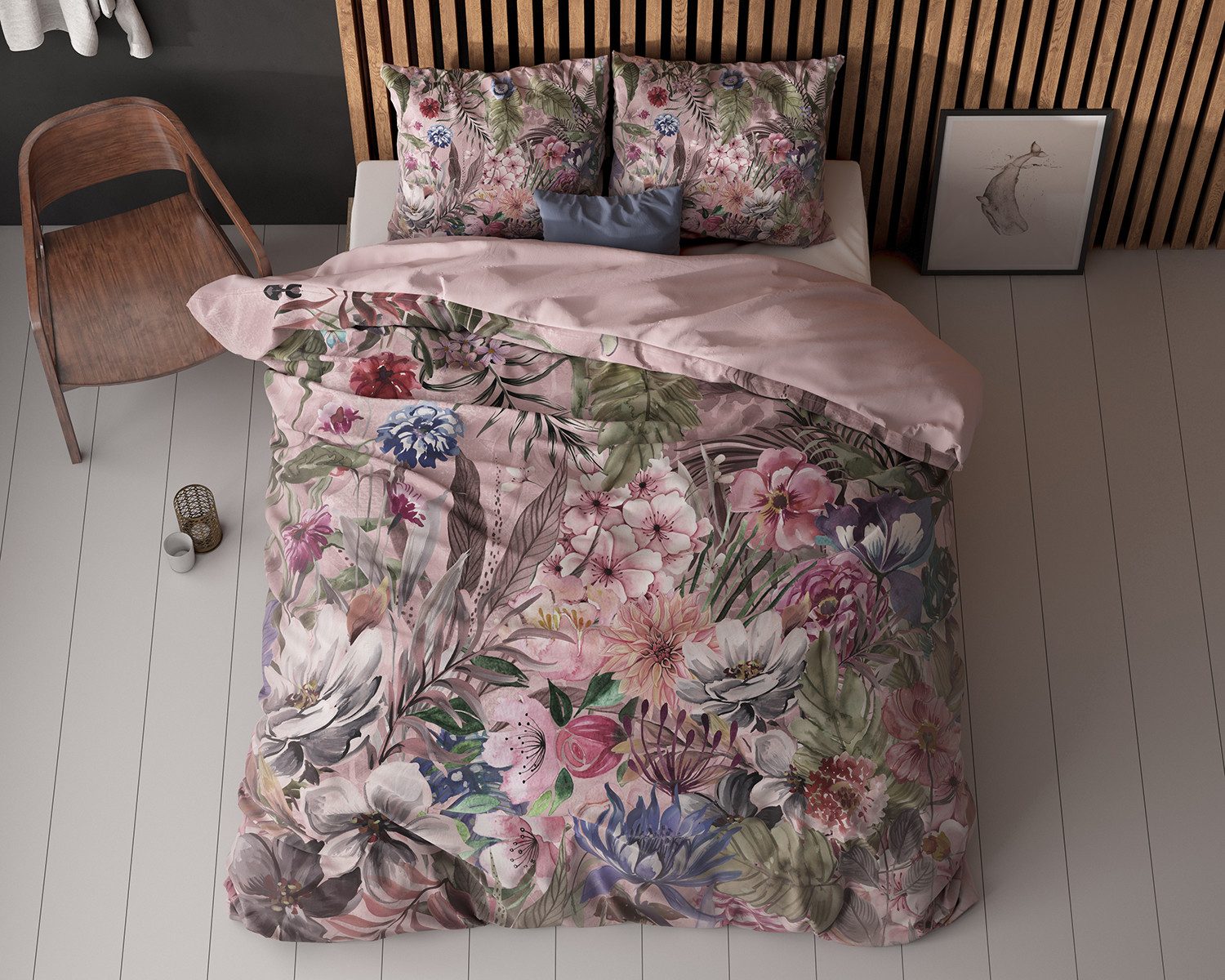 Sitheim-Europe Bettwäsche Tess Pink Bettbezug, 3 günstig online kaufen
