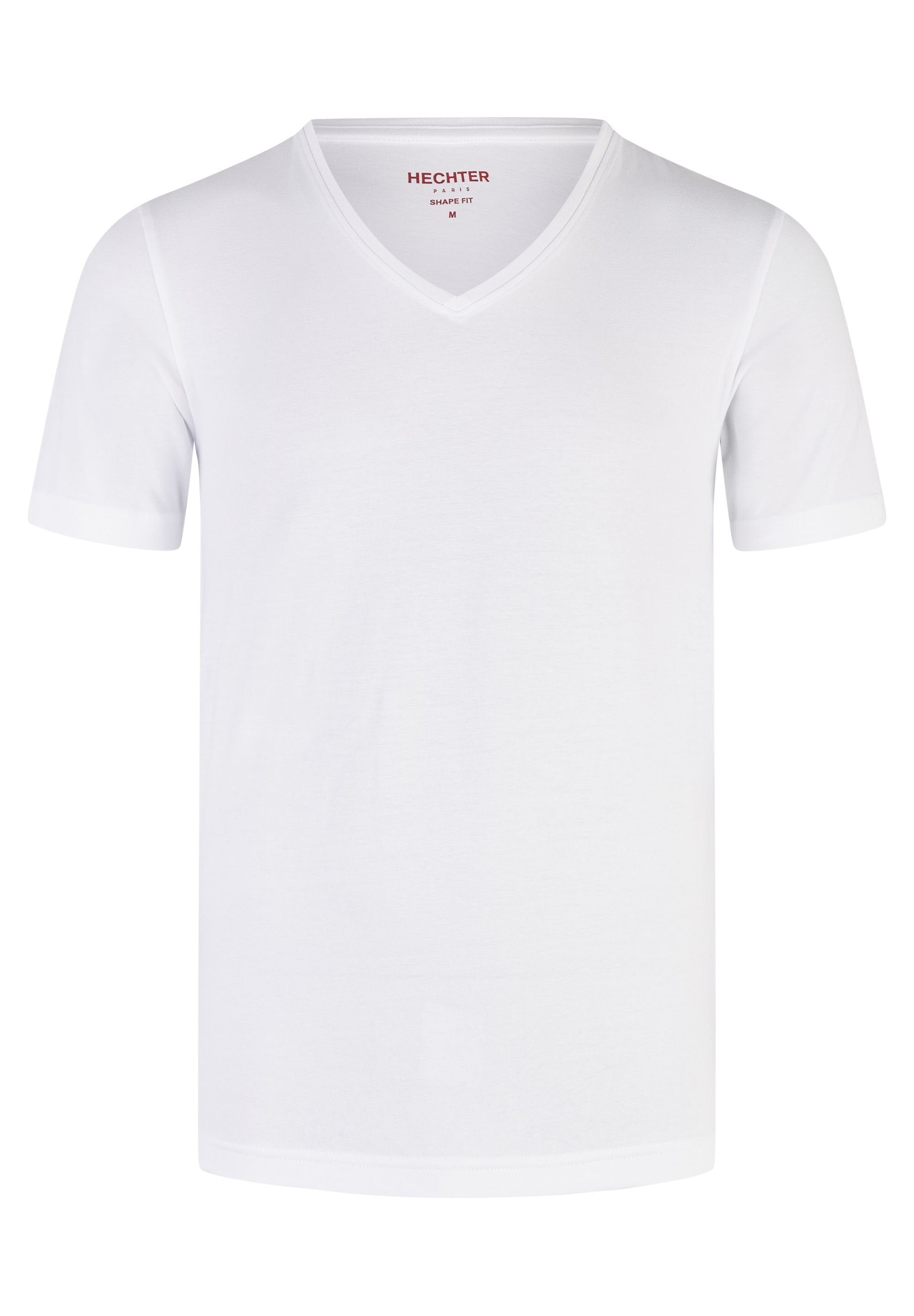 HECHTER PARIS V-Shirt (2-tlg) Hochwertige Baumwollmischung