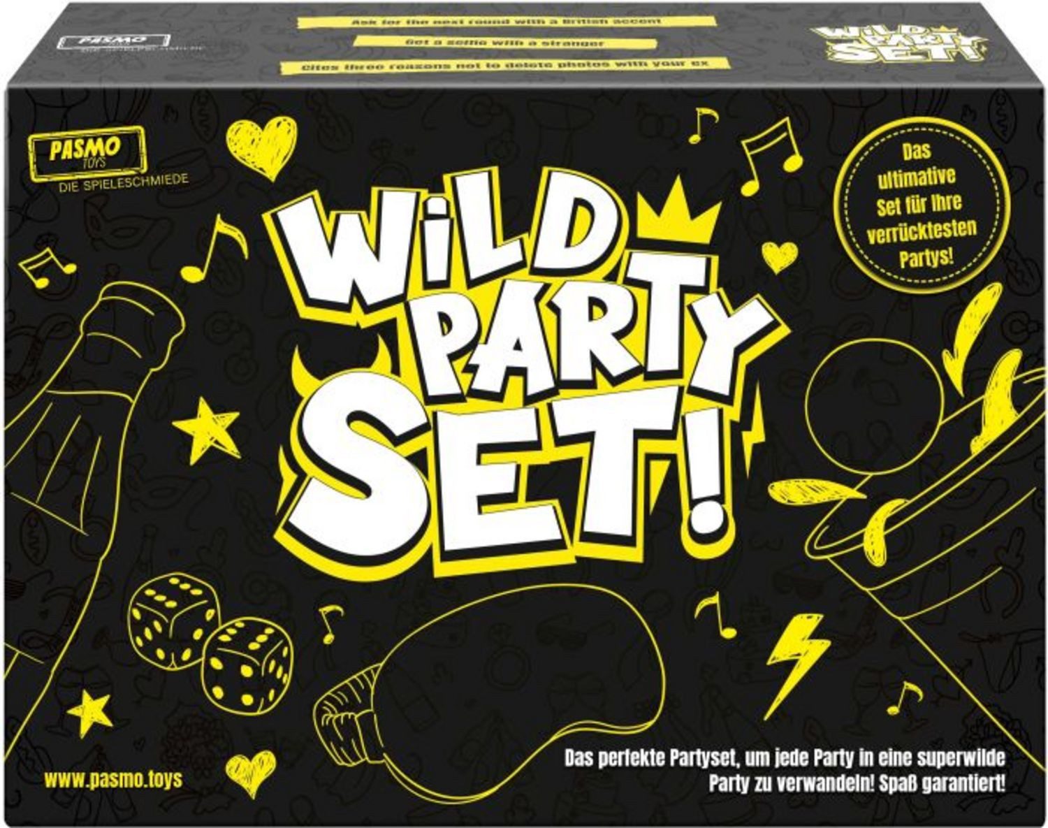CRAZE Spiel Wild Party Set