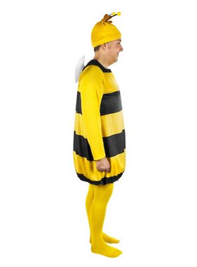 Maskworld Kostüm Biene Maja - Willi Kostüm, Hochwertiges Lizenzkostüm aus der animierten TV-Serie 'Biene Maja'