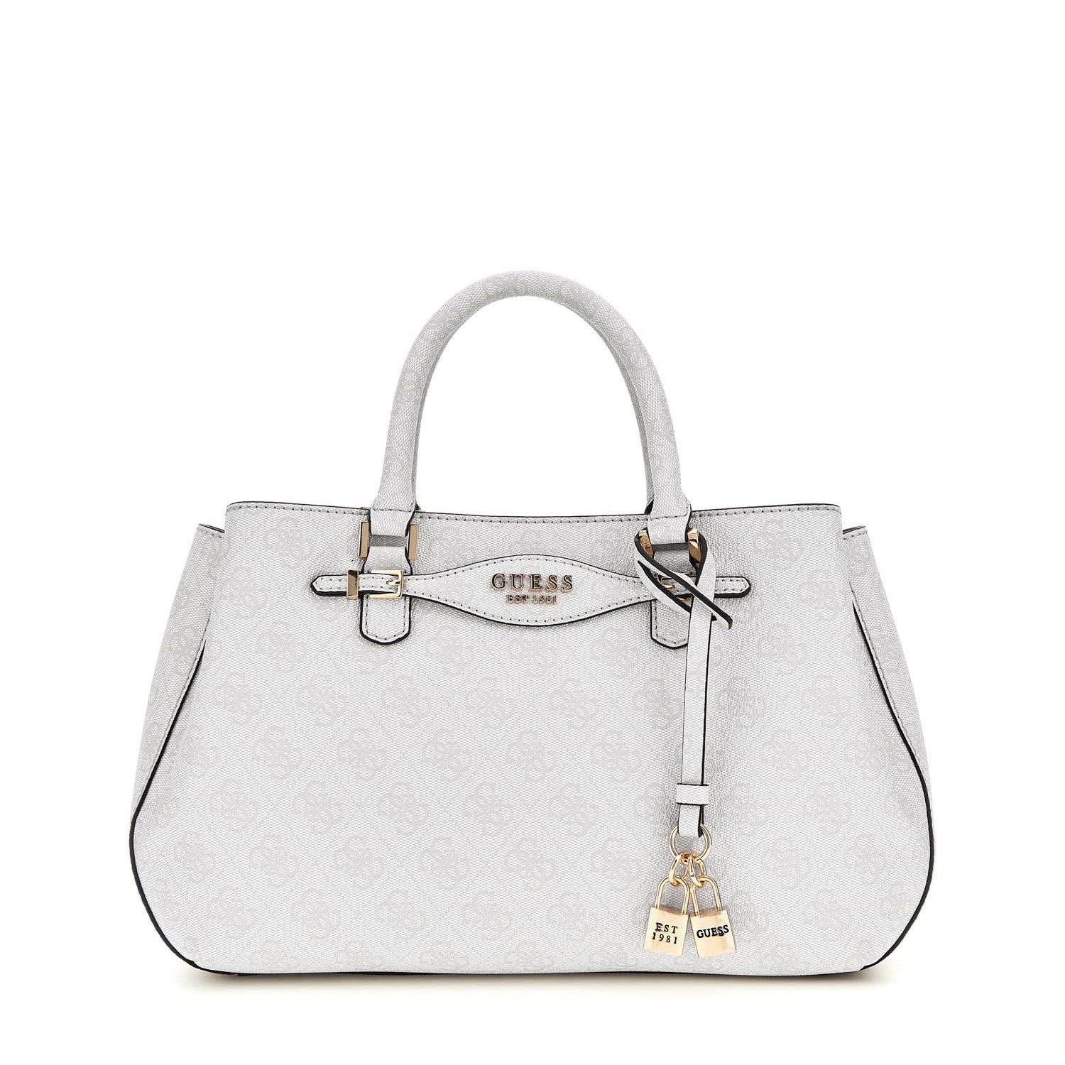 Guess Umhängetasche GUESS Handtasche Katya White Logo (1, 1-tlg., 1)