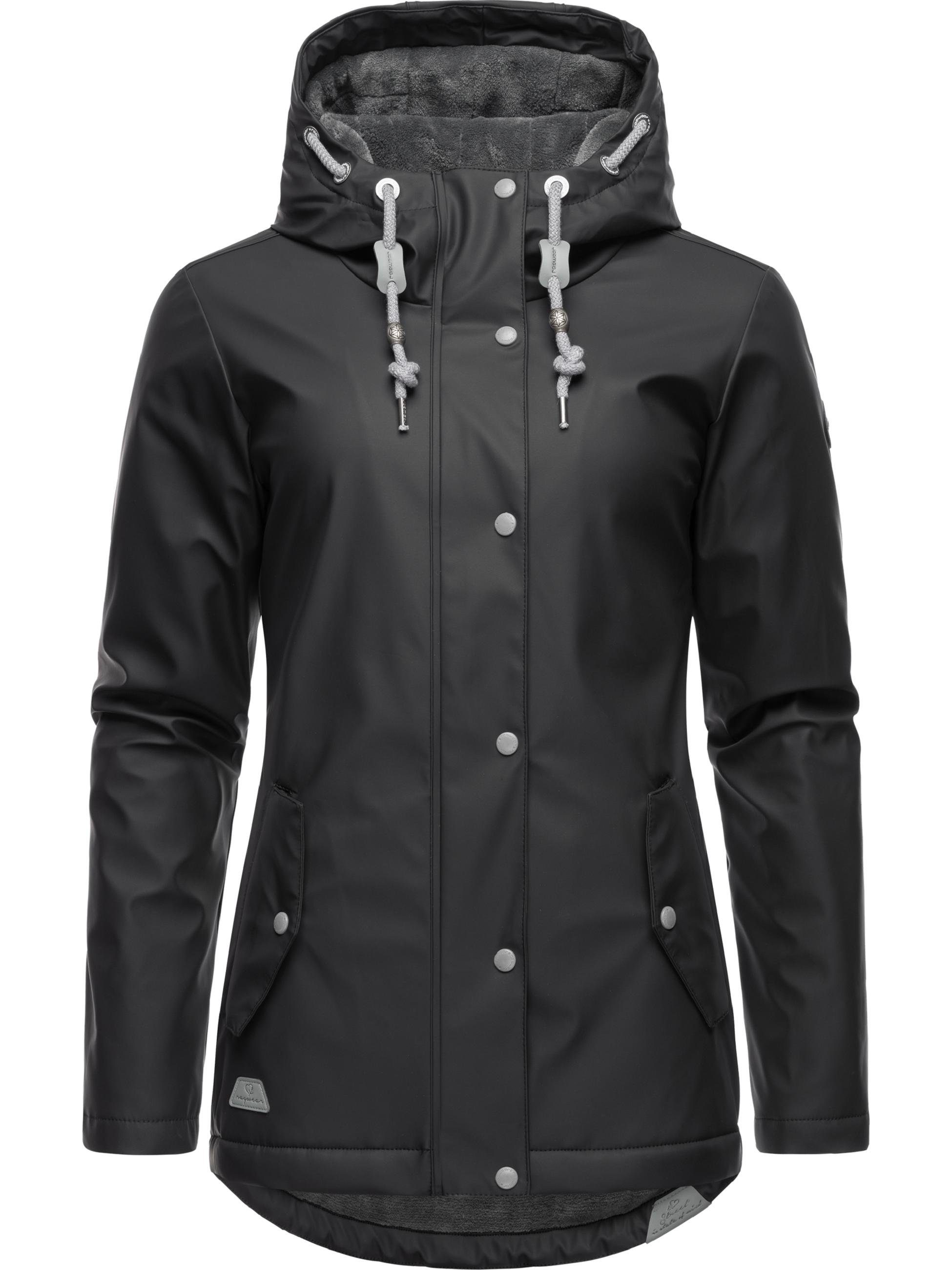 Ragwear Winterjacke Marge warm gefütterter Damen Winter Regenmantel günstig online kaufen