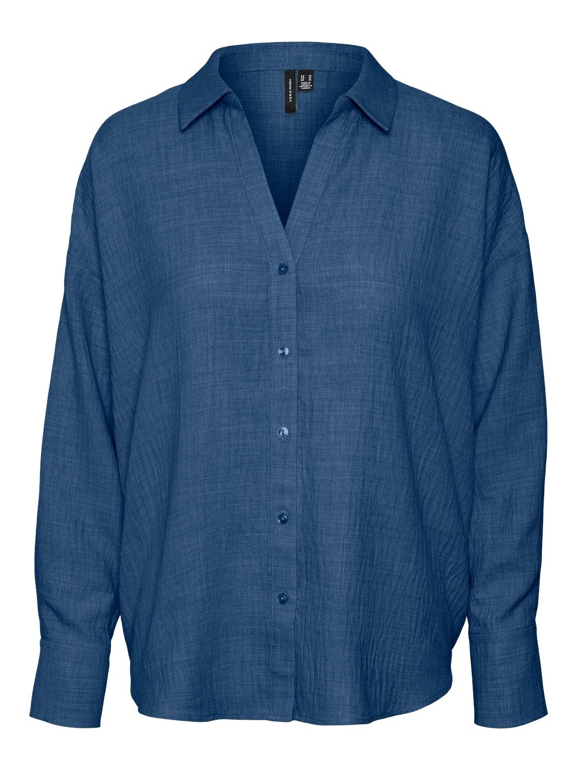 Langarmbluse VMMELANEY QUEENY LS SHIRT WVN NOOS