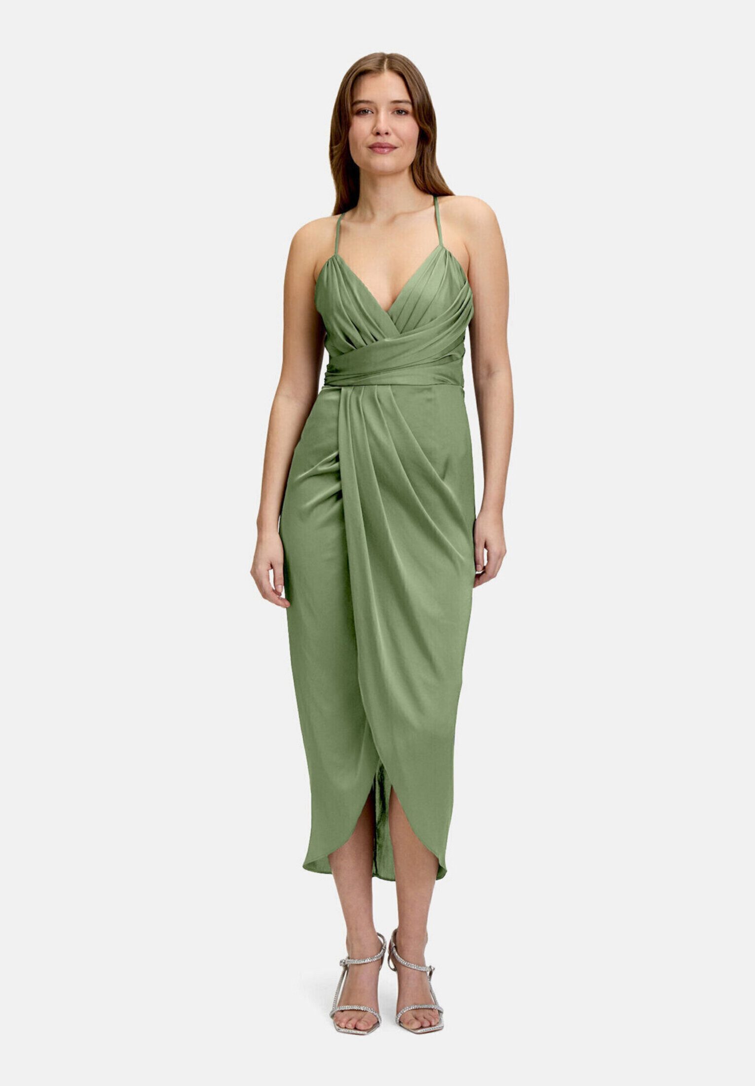 Vera Mont Abendkleid Damen mit Raffung Material
