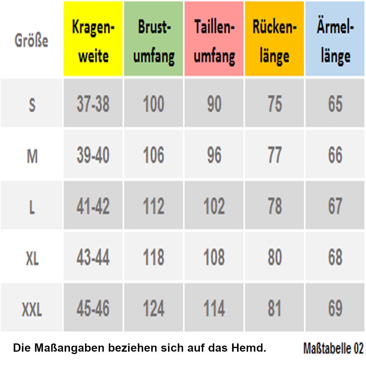 Huber Hemden Langarmhemd HU-0328 Slim Fit tailliert-engere körpernahe Form Stehkragen, Verdeckte Leiste
