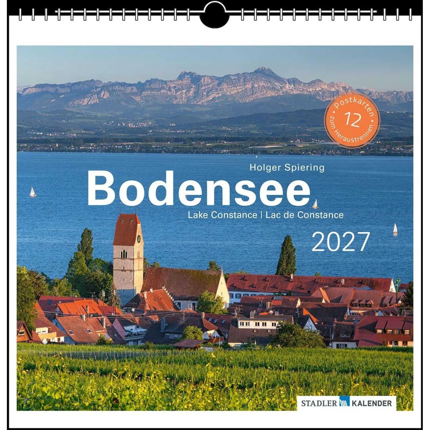 Stadler Wandkalender Bodensee 2027