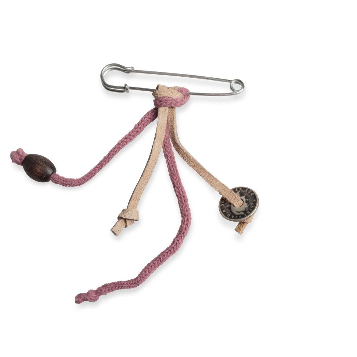 Brosche Zubehör 7x1 cm Rosa