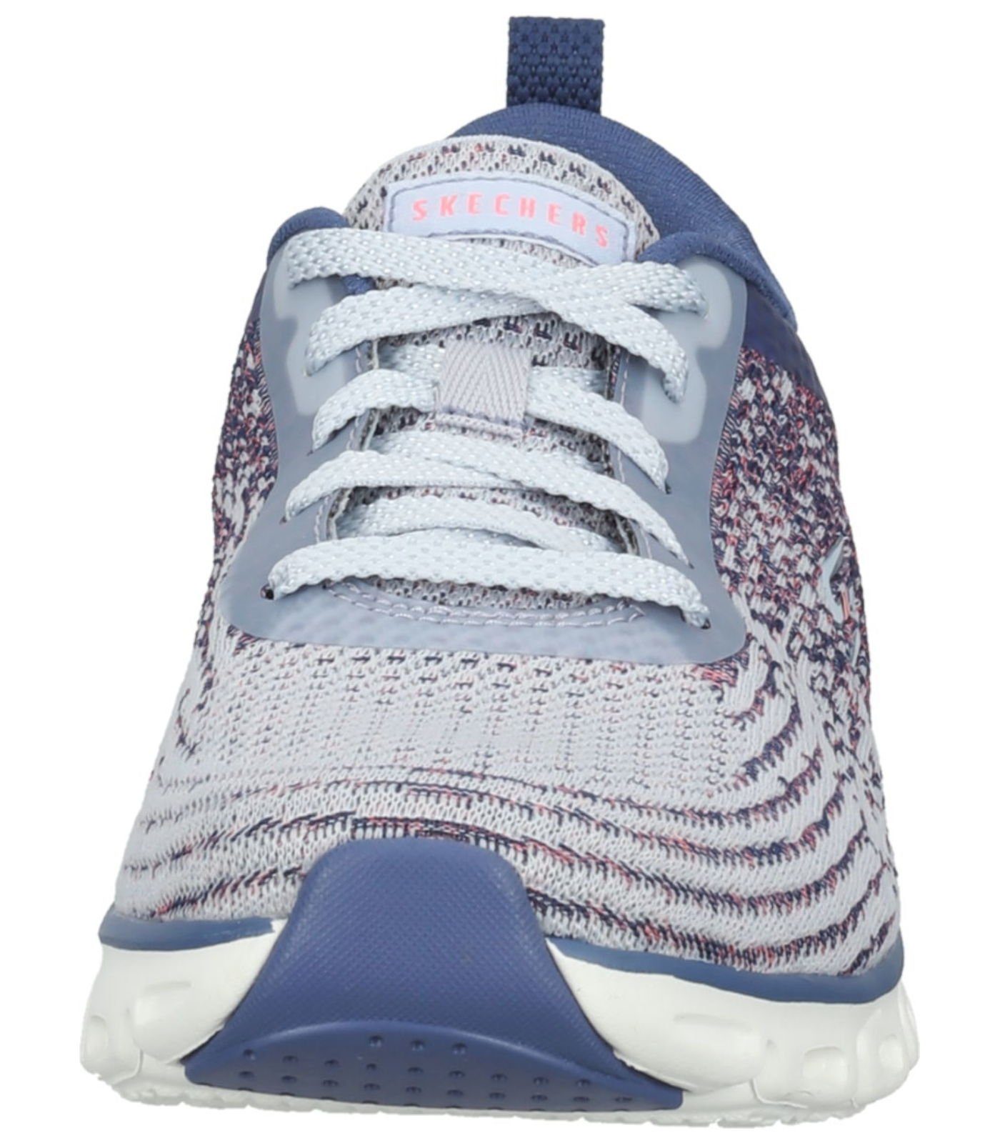 blau Textil Skechers Sneaker Sneaker