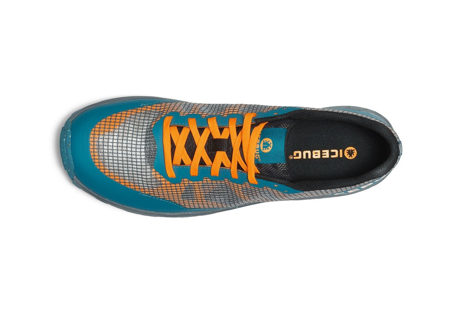 Icebug Pytho6 M RB9X petroleum/orange Herren Laufschuh