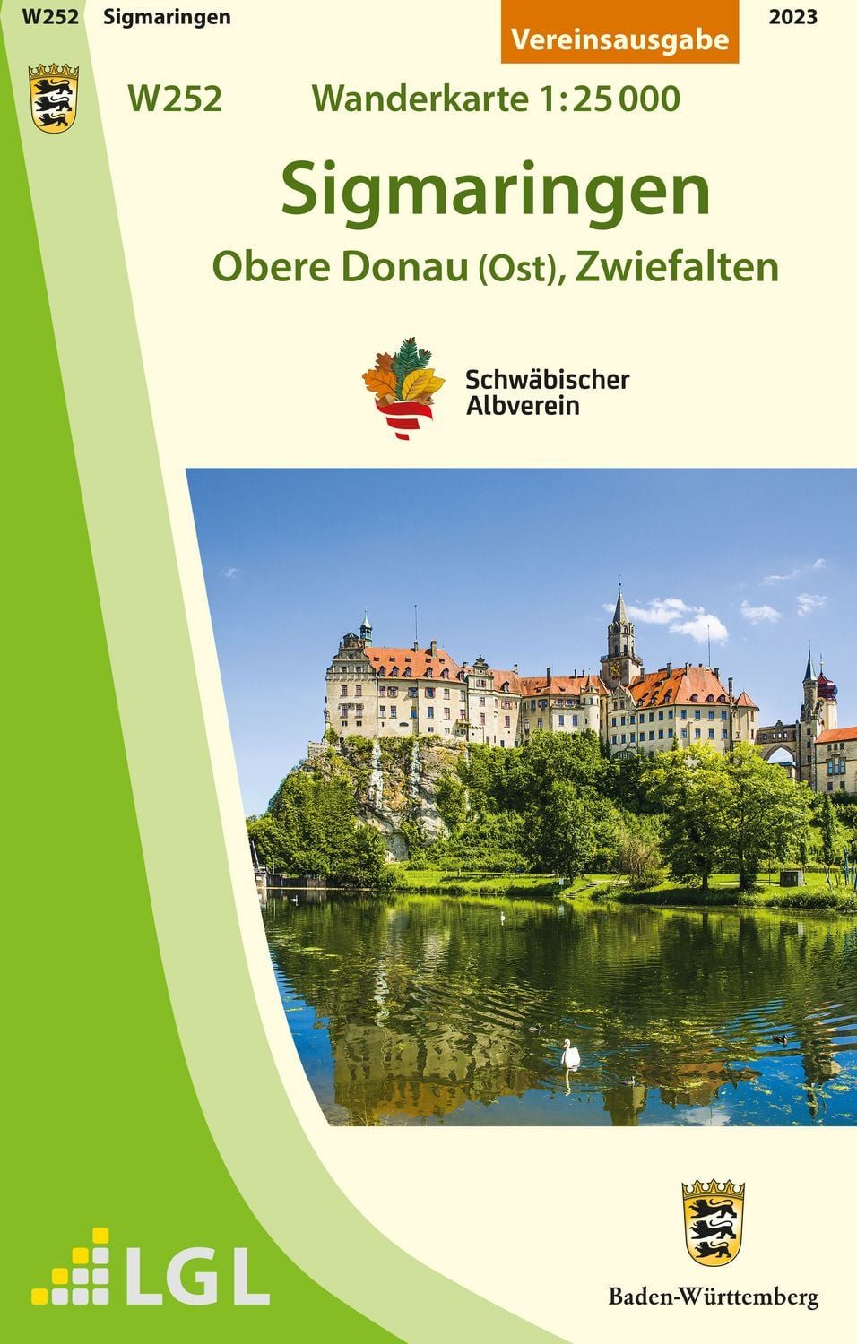 Reiseführer Sigmaringen - Obere Donau (Ost), Zwiefalten. Wanderkarte 1:25.000 Wand diverse