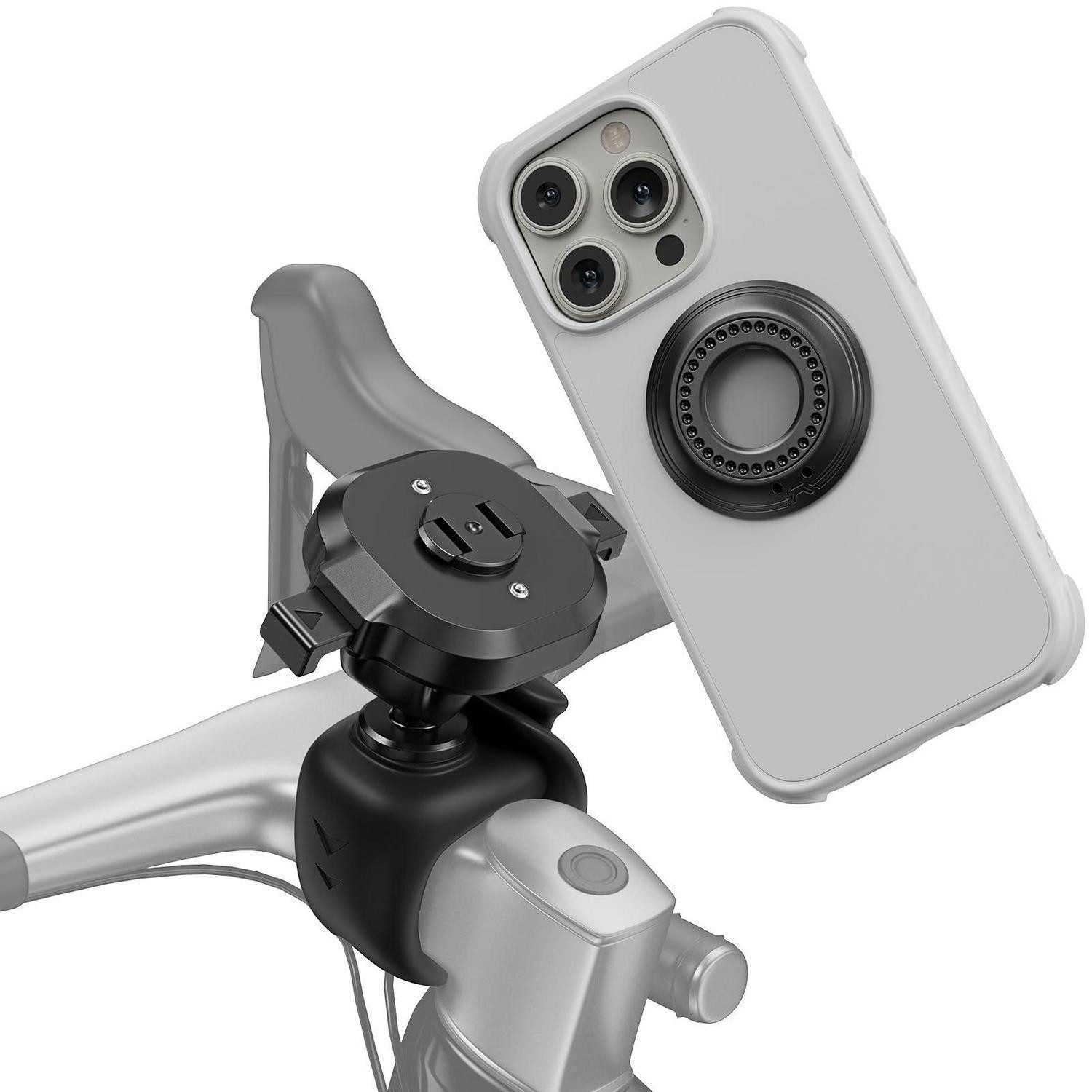 LuxusKollektion Smartphone-Halterung Handyhalterung Fahrrad Schnellverschluss 360° drehbar sturzsicher