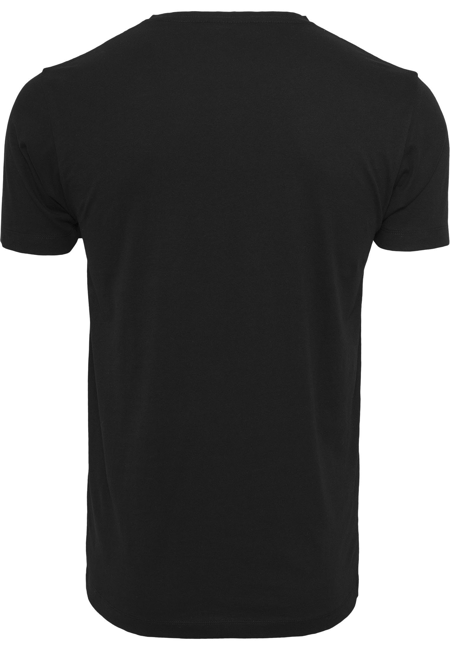 black T-Shirt Tee Herren MisterTee ABC (1-tlg)