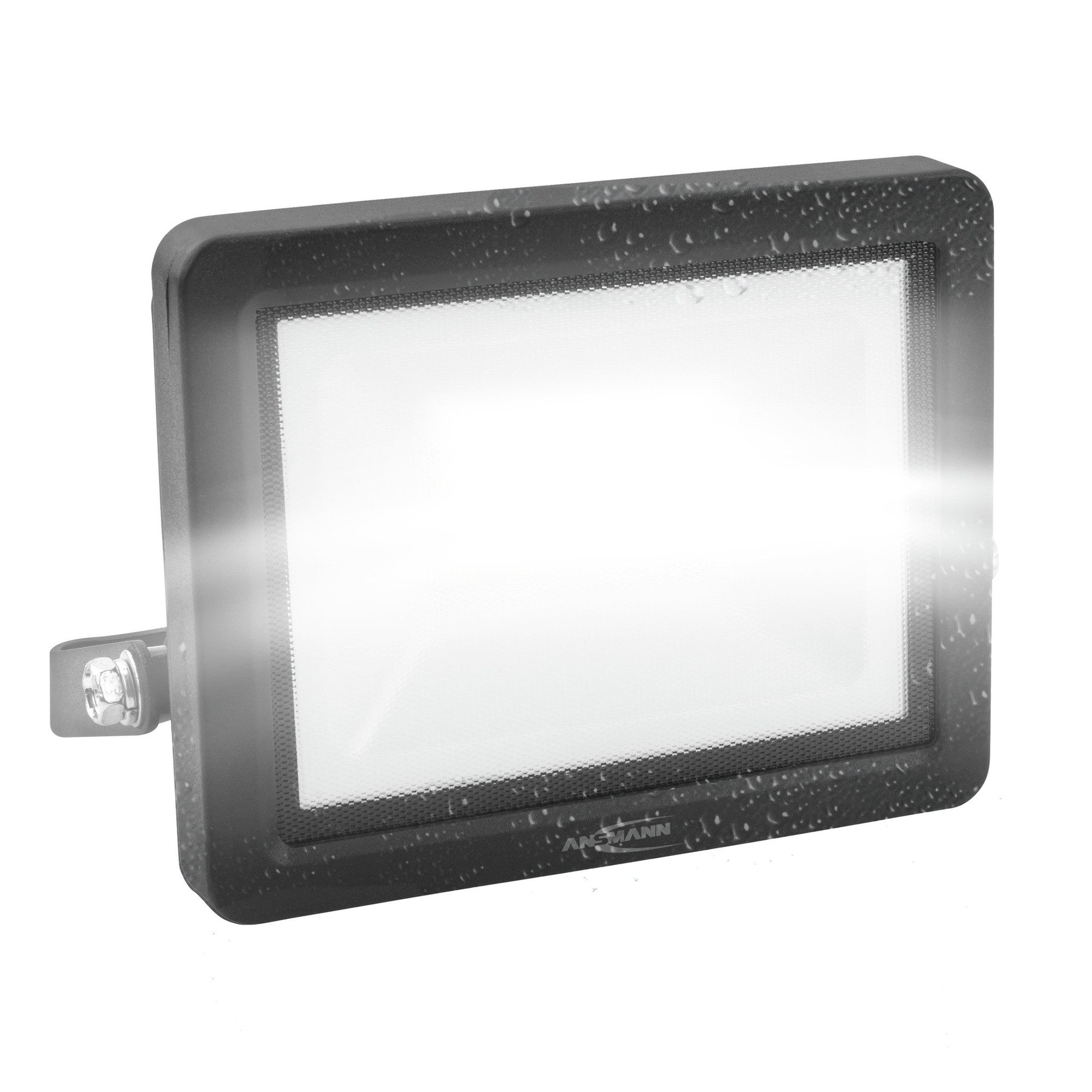 ANSMANN AG LED Baustrahler LED-Wandstrahler, robust, Wasserschutz, leistungsstark, 30 Watt