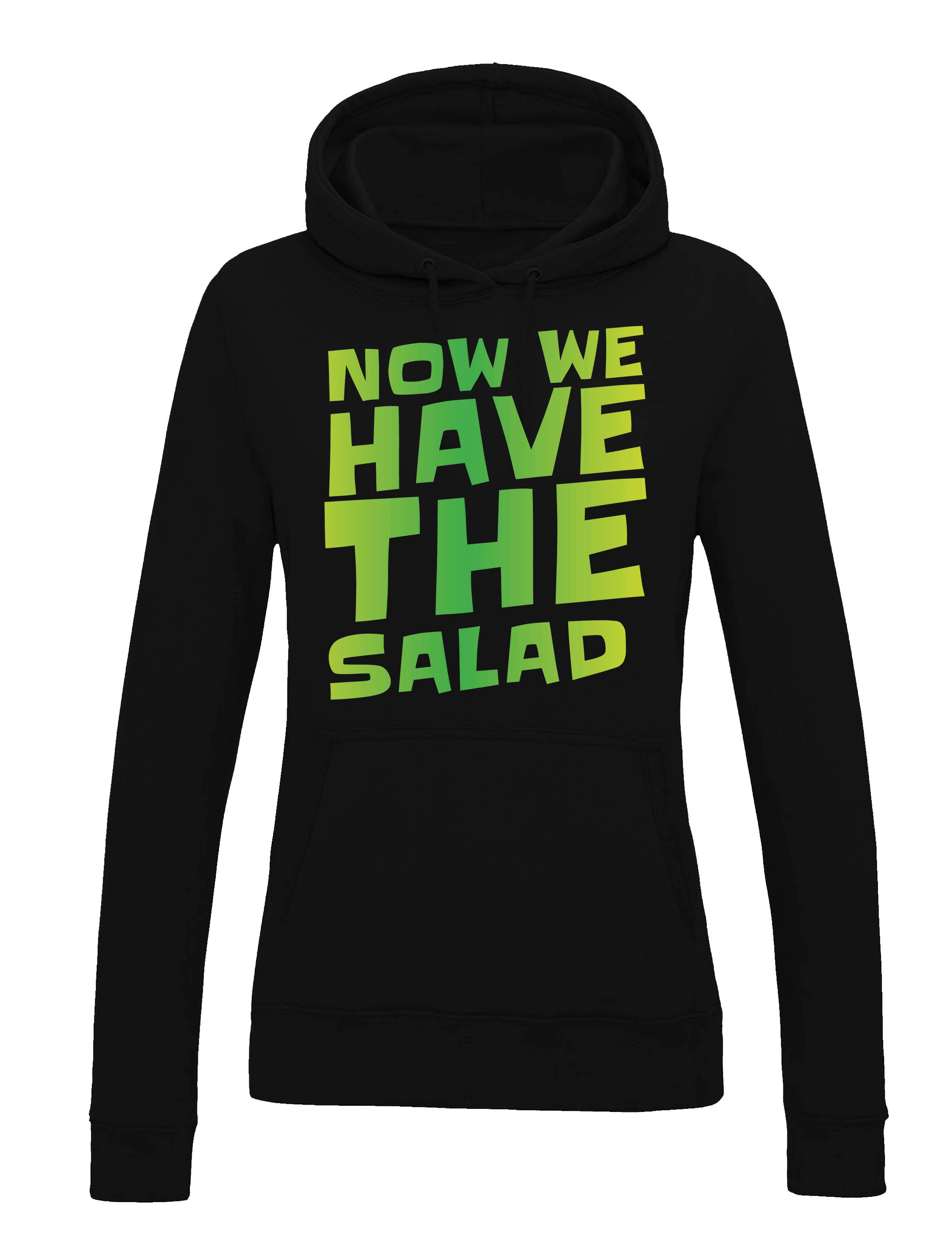 Youth Designz Kapuzenpullover "Jetzt haben wir denn Salat" Damen Hoodie Pullover witzig Aufdruck mit lustigen Print für Frauen