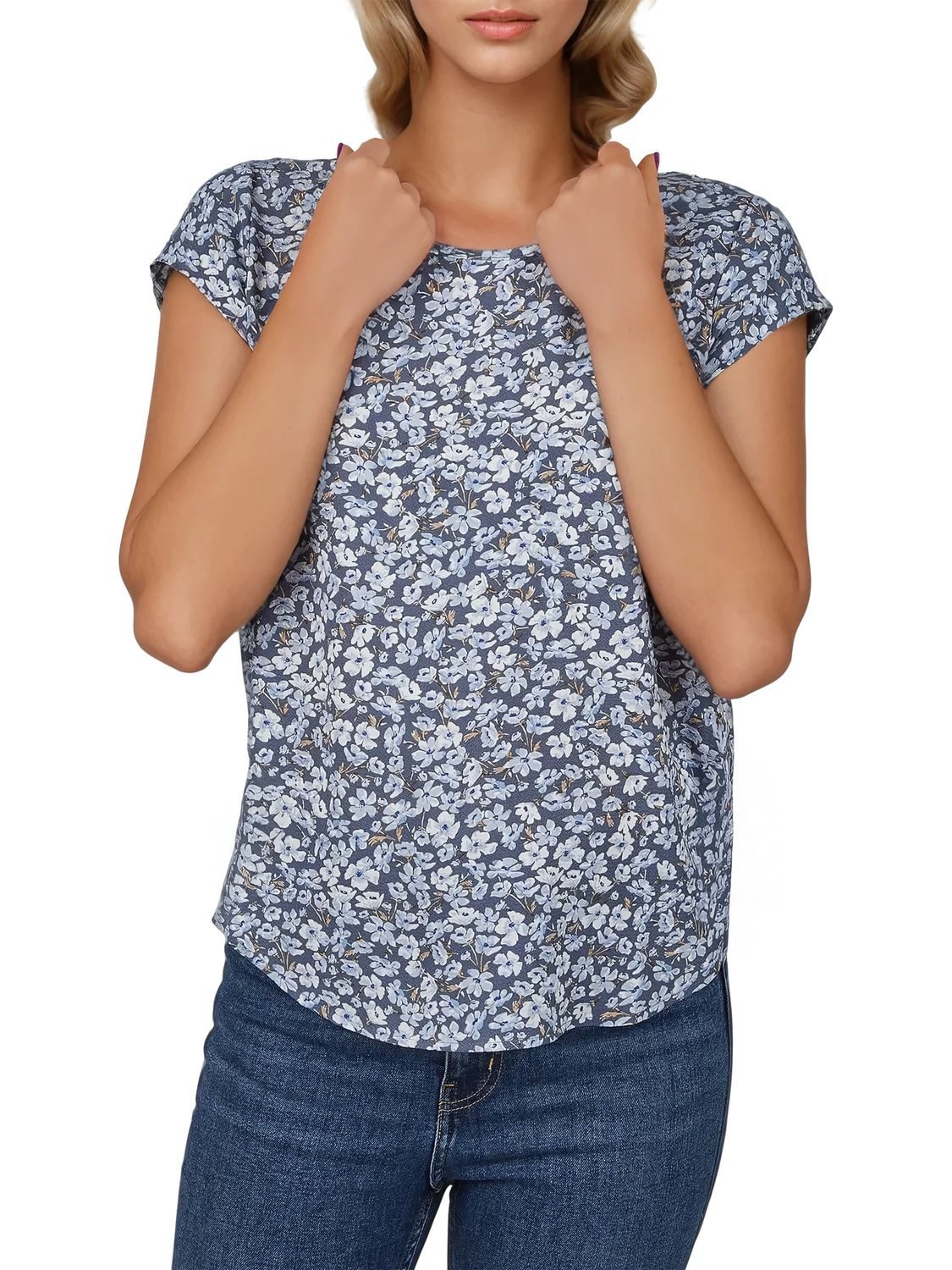 ONLY T-Shirt Damen Top ONLVIC Regular Fit (Vorteilspack, 2-tlg) Basic Kurza günstig online kaufen