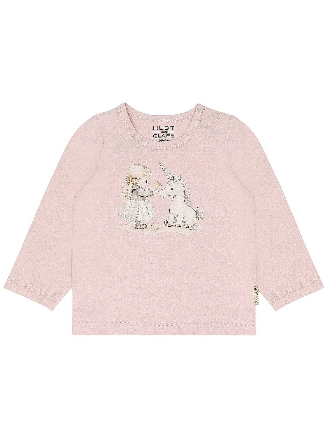 Hust & Claire Langarmshirt HCAnna Friends (1-tlg) Mädchen-Langarmshirt HCAnna Friends – Hushed Pink