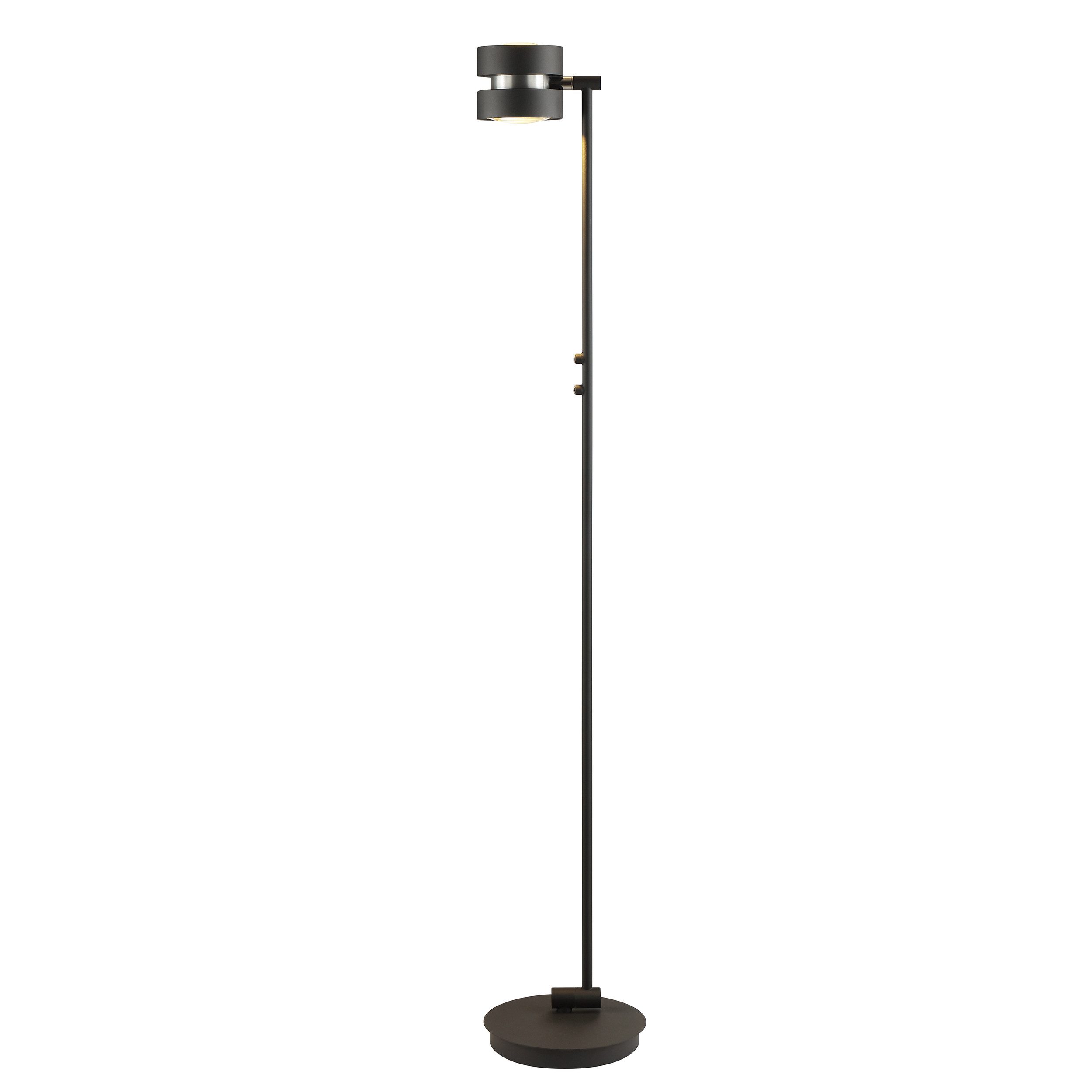 lumiCouture Glow Sphere, Dimmfunktion, Memoryfunktion, LED fest integriert, Warmweiß, Ø26 cm x 146 cm, 1200 lm, 2700K, Up Downlight, Aluminium/Glas, schwarz