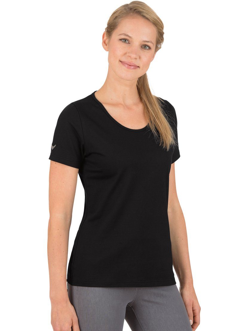 Trigema T-Shirt "TRIGEMA T-Shirt aus Biobaumwolle", (1 tlg.) günstig online kaufen