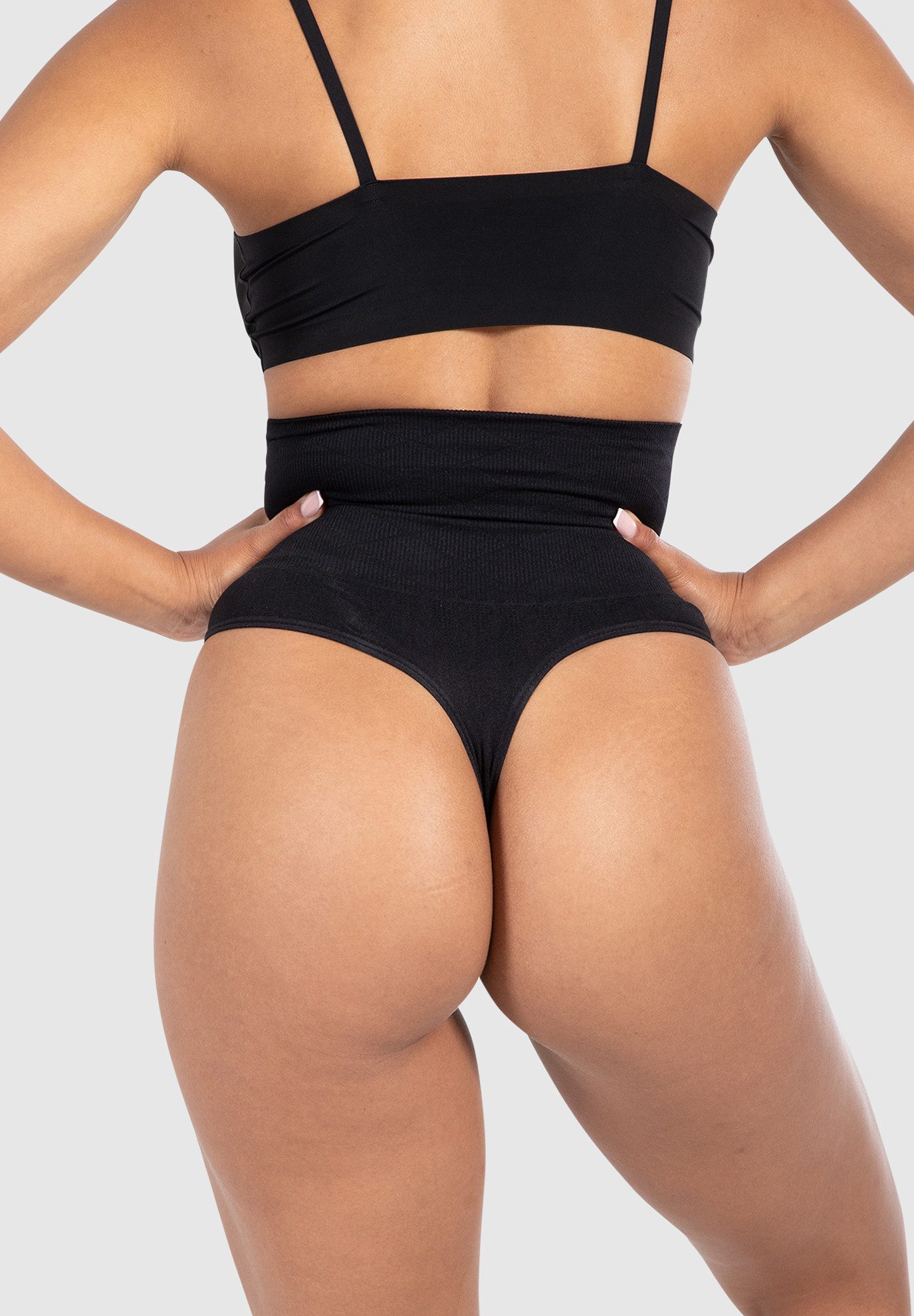 Smilodox Shapingstring Nysa, High Waist String Seamless Tanga, figurformend günstig online kaufen