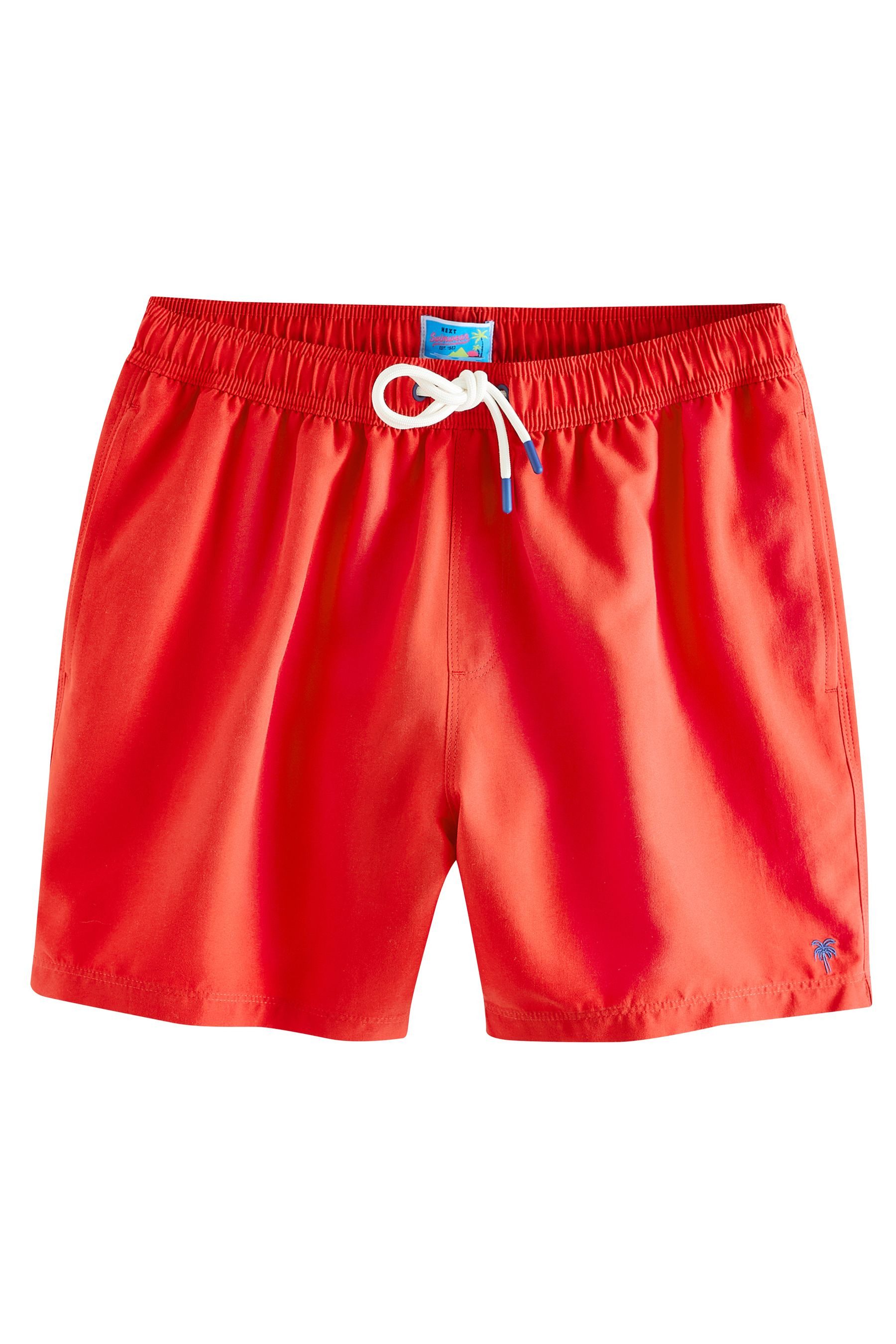 Next Badeshorts Schlichte Badeshorts mit Palmen-Logo günstig online kaufen