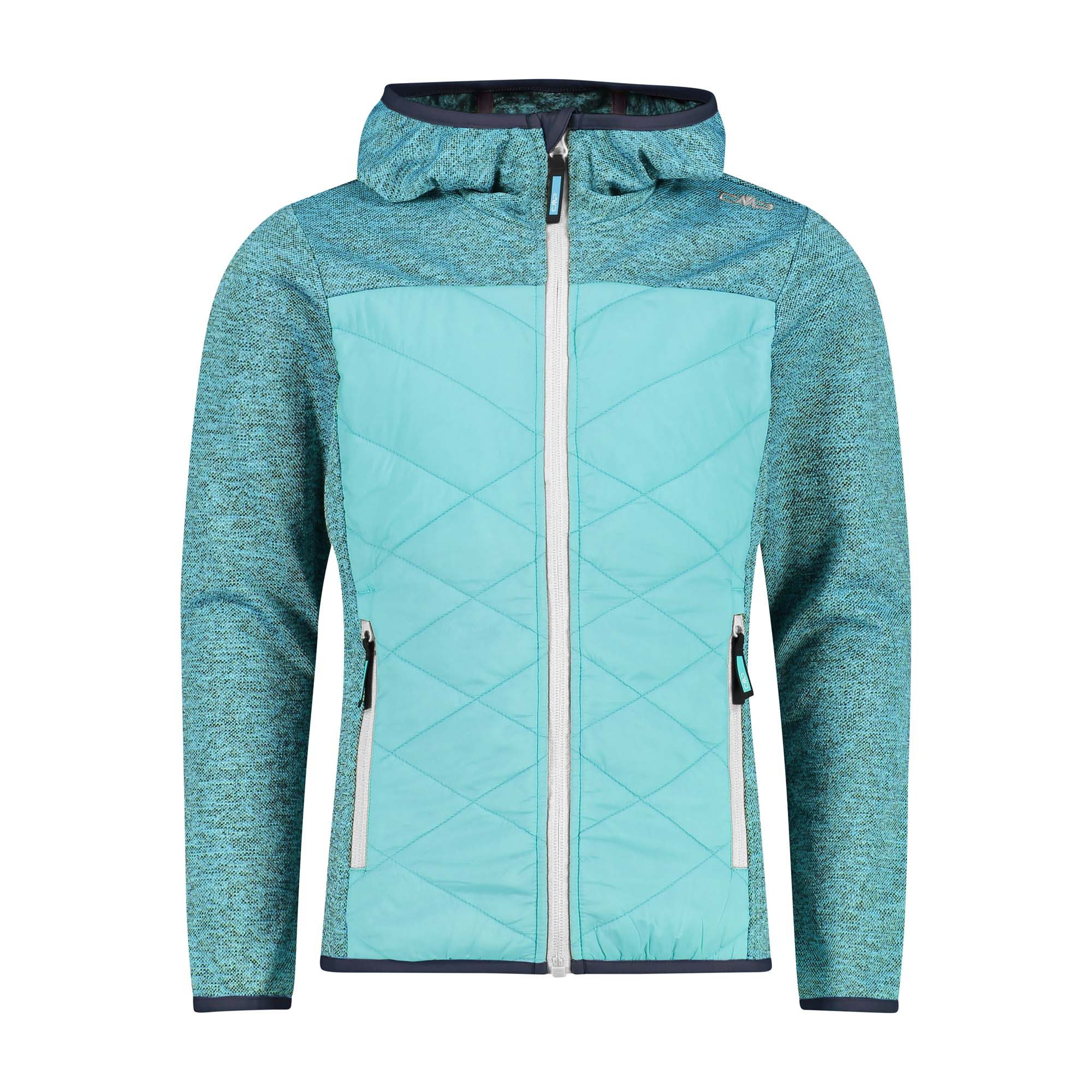 Outdoorjacke CMP Mädchen Jacke G Hybrid Jacket Fix Hood 32H5465