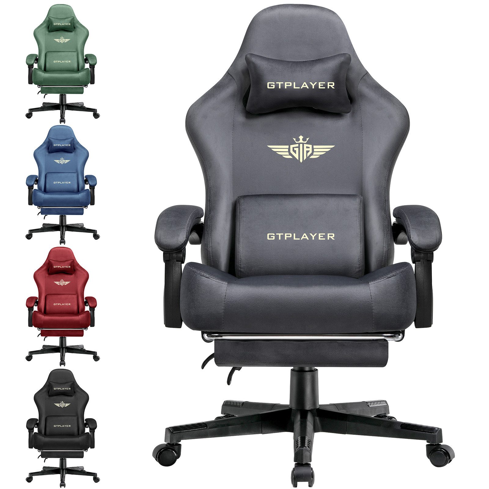 GTPLAYER Gaming-Stuhl Atmungsaktiver Bürostuhl, bürostuhl ergonomisch günstig online kaufen