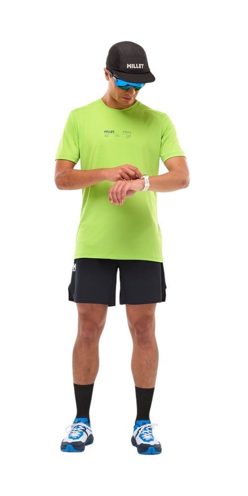 Millet T-Shirt Wander-/Freizeit Intense Essential TS (4-Wege-Stretch, ultraleicht)