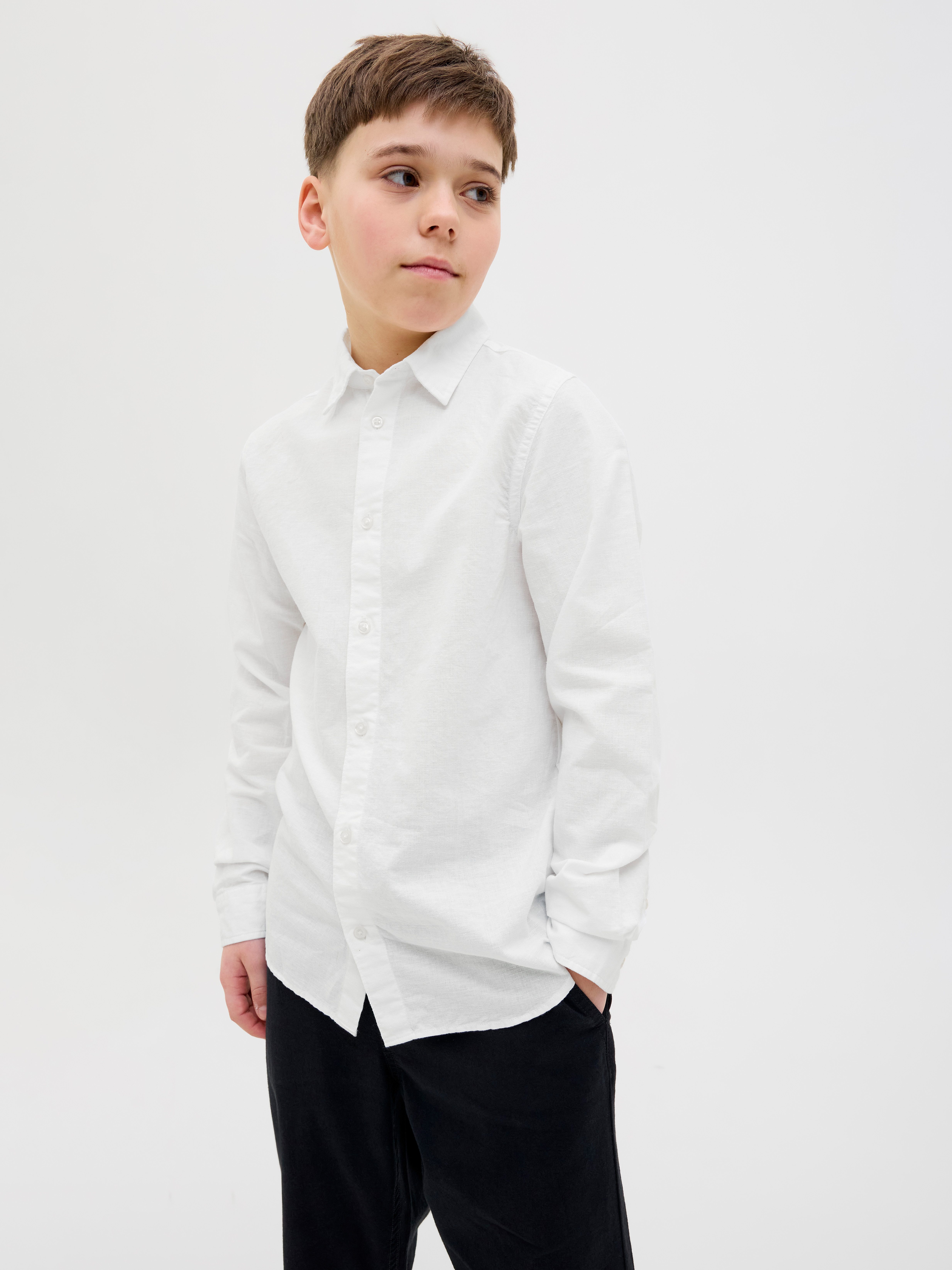Jack & Jones Junior Langarmhemd JJEBREEZE günstig online kaufen