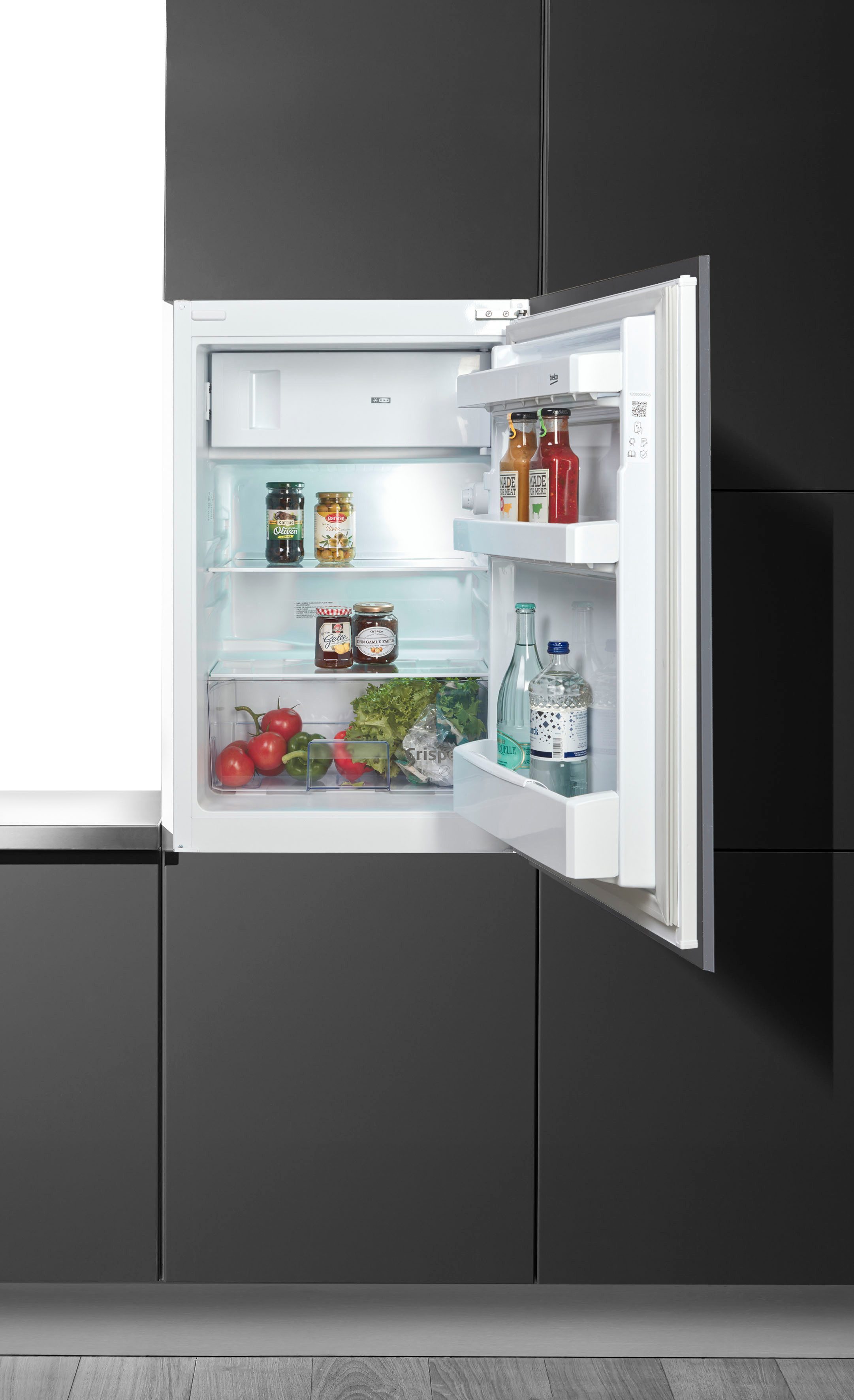 BEKO Einbaukühlschrank B1754N, 86,6 cm hoch, 54,5 cm breit, 97 l Kühlen bei nur 35 dB – leise & integrierbar