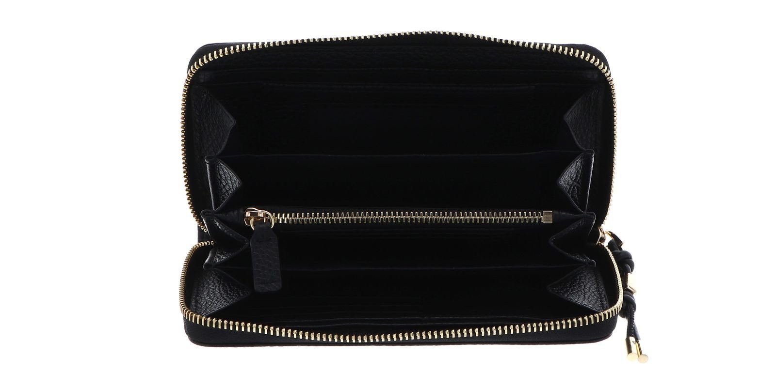COCCINELLE Geldbörse Wallet Grained Leather, aus echtem Rindsleder