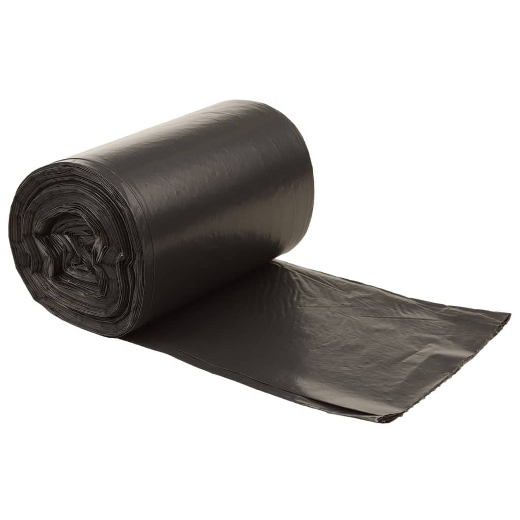 vidaXL Müllbeutel Müllsäcke 250 Stk. Schwarz 60 L