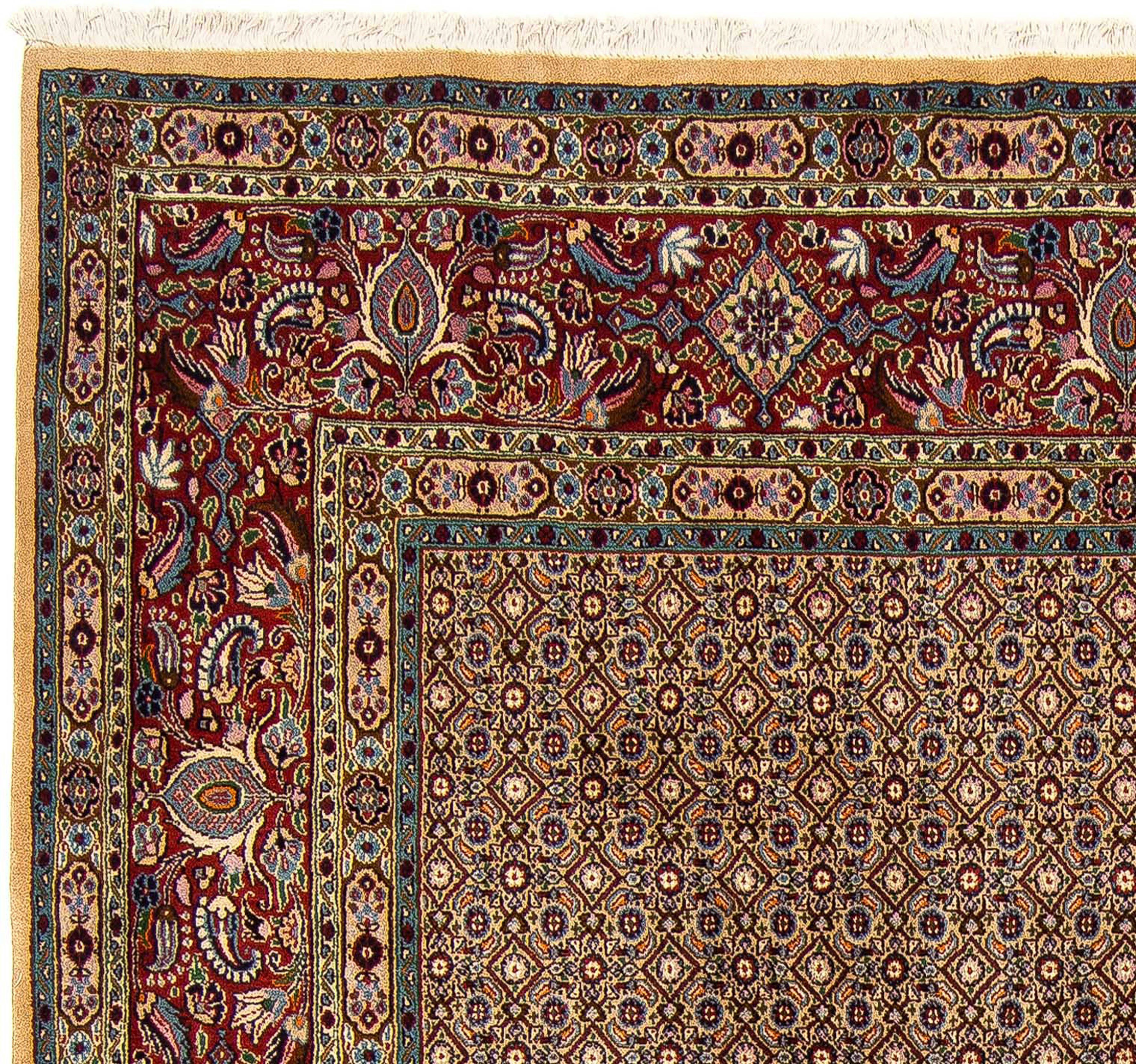 Orientteppich Perser - Classic - x rechteckig, - Einzelstück 303 Handgeknüpft, cm 10 mehrfarbig, morgenland, mm, 243 mit Zertifikat Wohnzimmer, Höhe