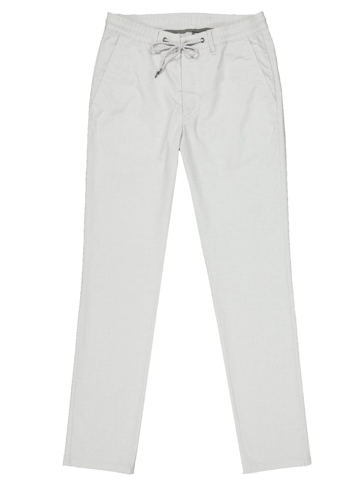 ENGBERS GERMANY Chinohose Herren Chino aus Hightech-Warenmaterial, Hellgrau