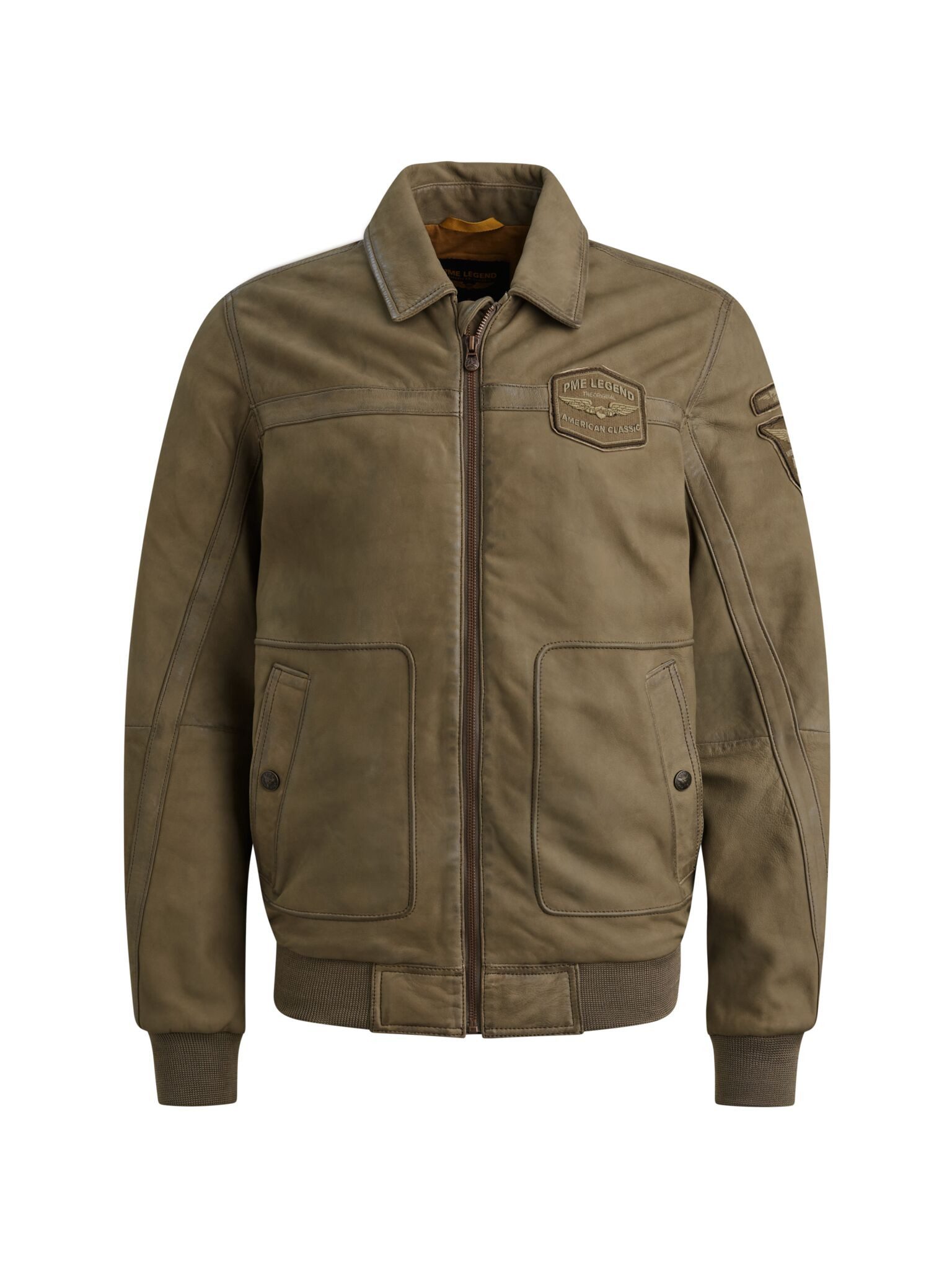 PME LEGEND Lederjacke - Flight jacket SUMMER HUDSON Sheep - lässige Schafslederjacke
