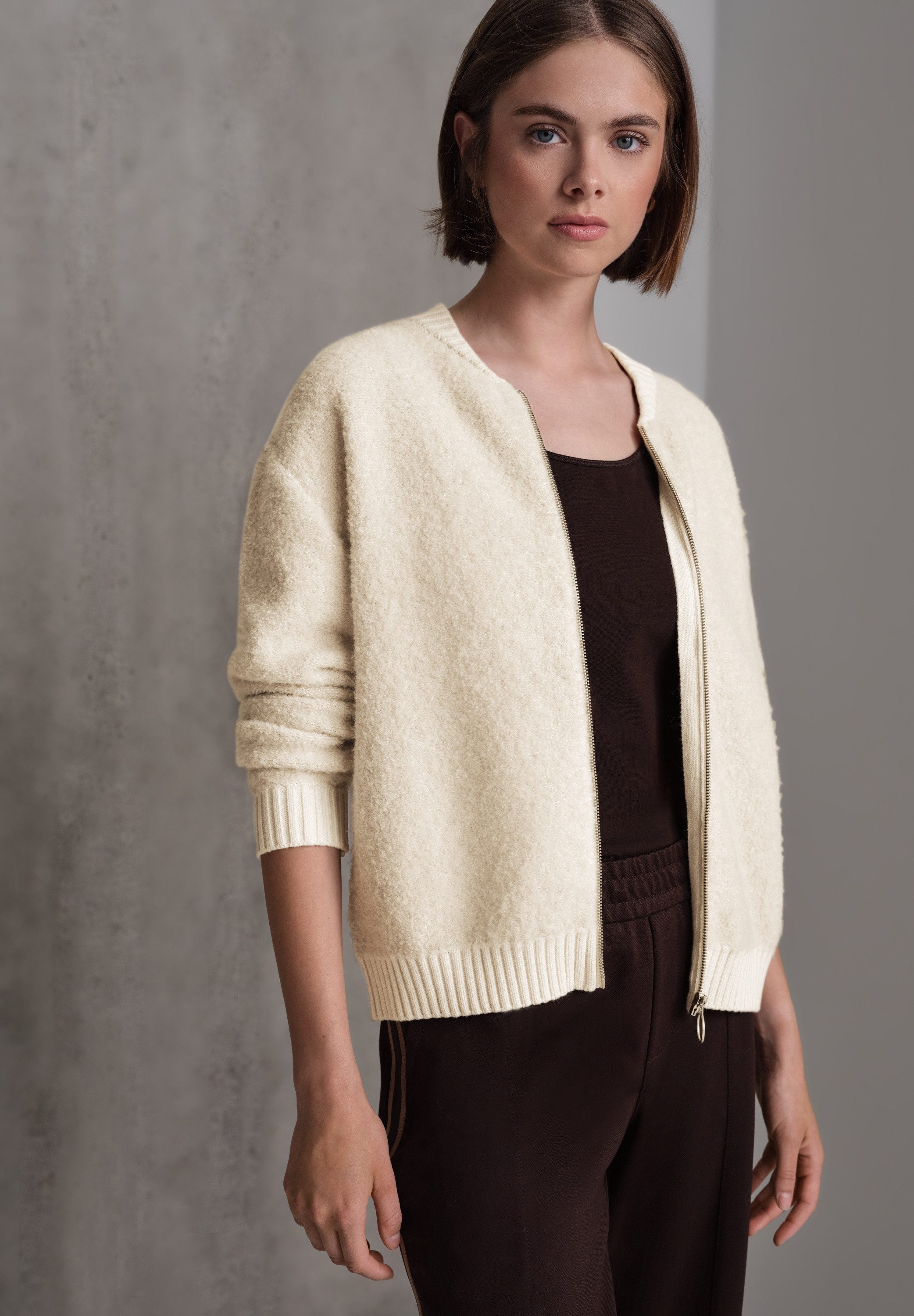 STREET ONE STUDIO Cardigan Rundhalsausschnitt