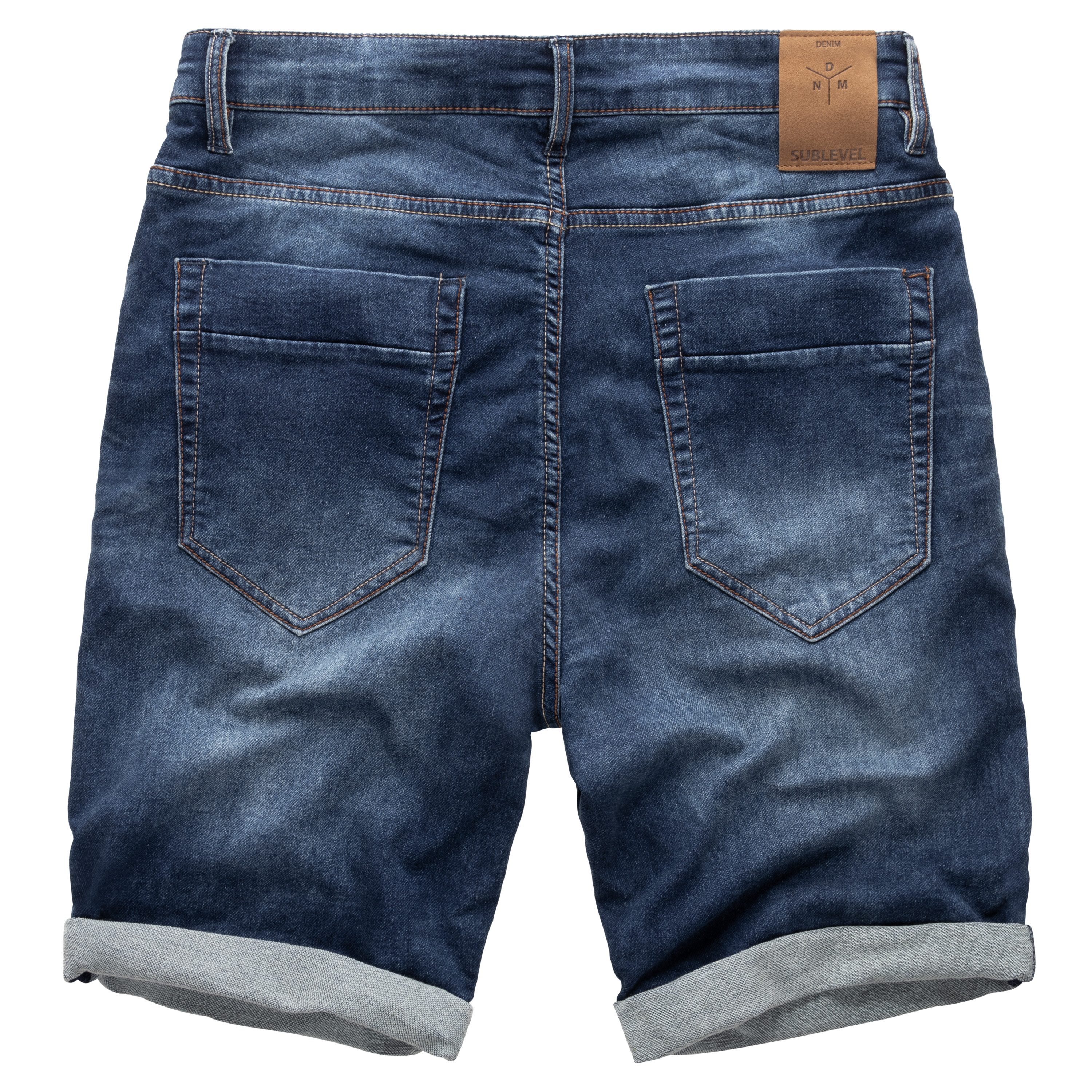 SUBLEVEL Shorts Sweat Shorts Jeans Kurze Hose Bermuda Sweatpants günstig online kaufen