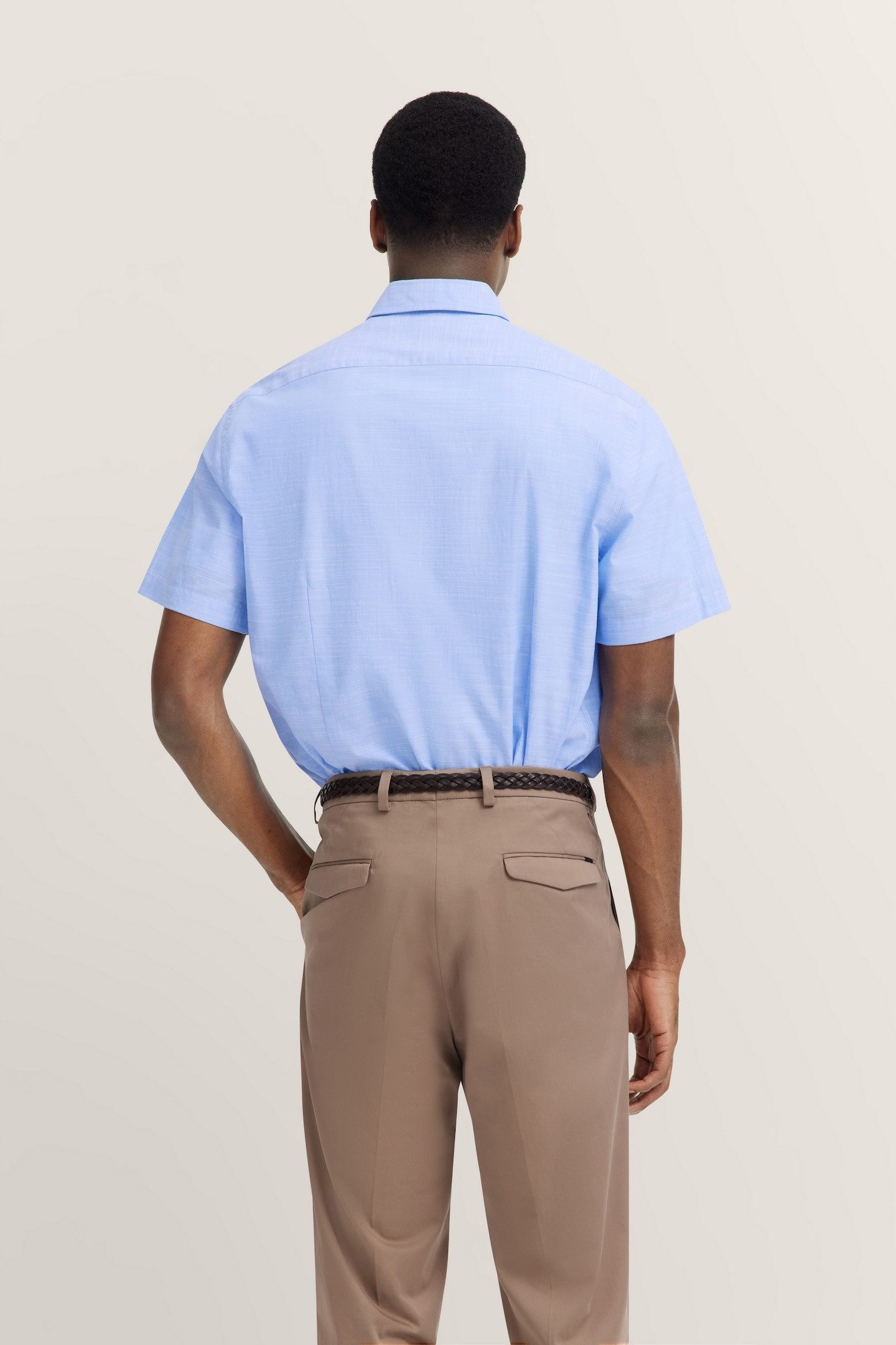 bugatti Kurzarmhemd mit Button-Down-Kragen günstig online kaufen