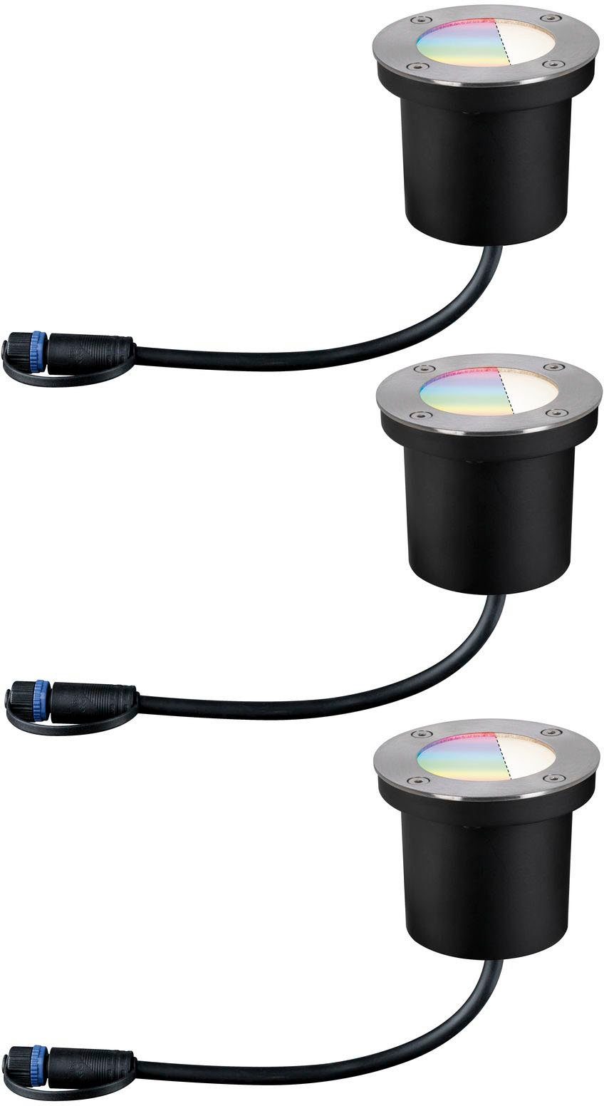 Paulmann LED IP65 ZigBee LED-Modul, Einbauleuchte LED 24V Warmweiß, Shine, Plug & Shine, integriert, Plug & RGBW fest