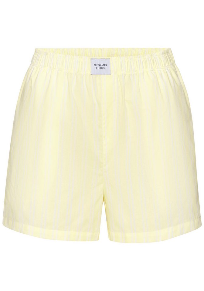 Copenhagen Studios Pyjamashorts aus fein gewebter Baumwoll-Qualität