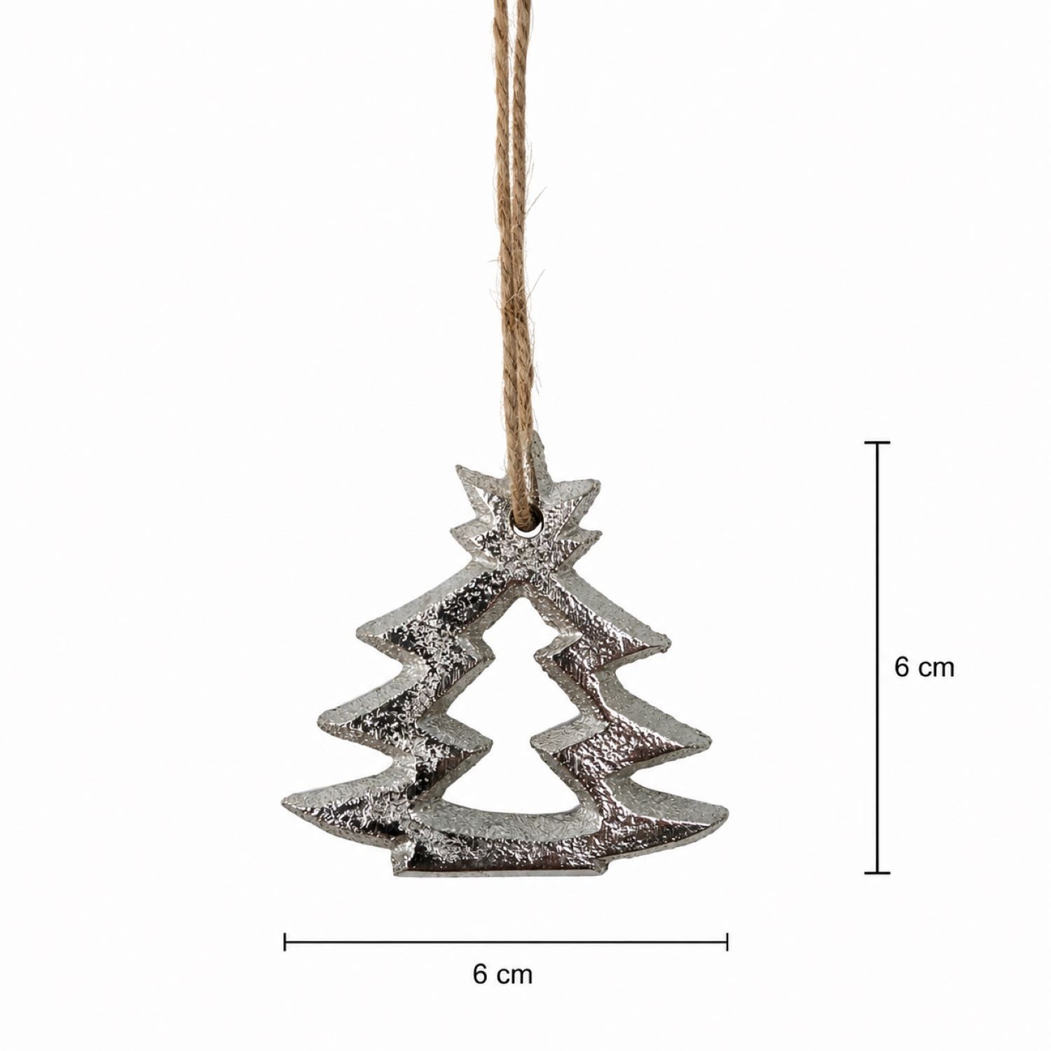RIFFELMACHER & WEINBERGER Dekoobjekt Weihnachtsdekoration Tannenbaum Silber Baumschmuck