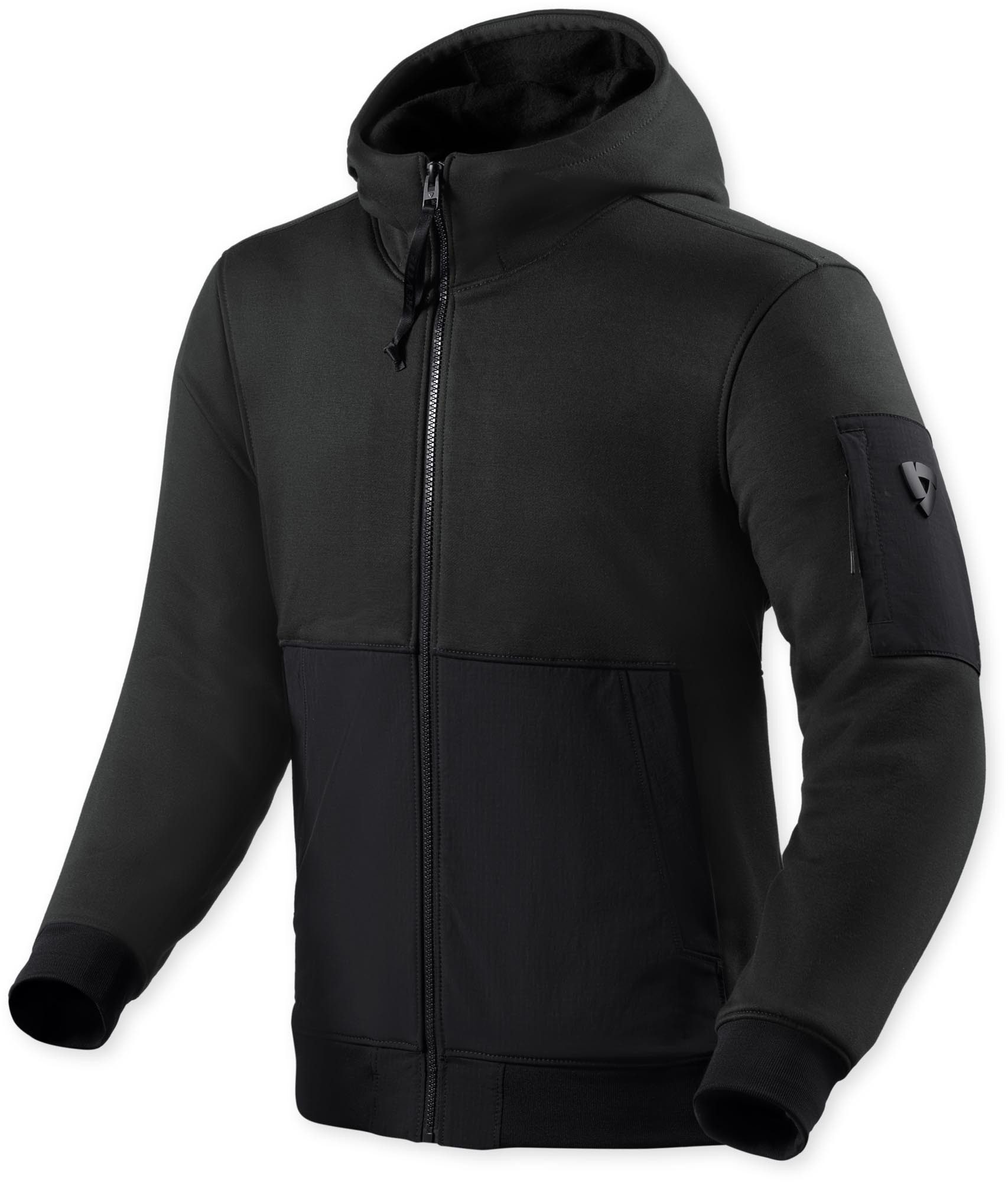 Revit Hoodie Oakwood Motorrad Hoodie Airbag vorbereitet,Rückenprotektor vorbereitet,Verbindungsreißver