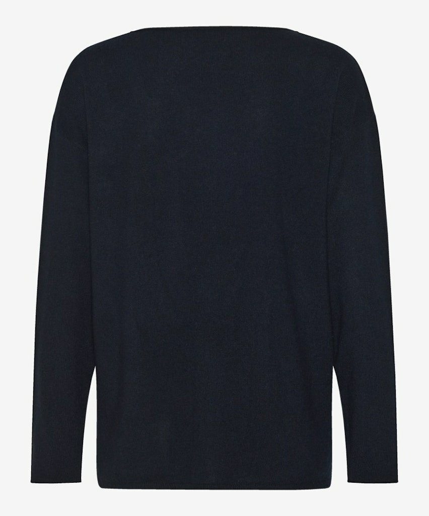 Brax Rundhalspullover Strickpullover für Herren (1-tlg), Rundhalspulli
