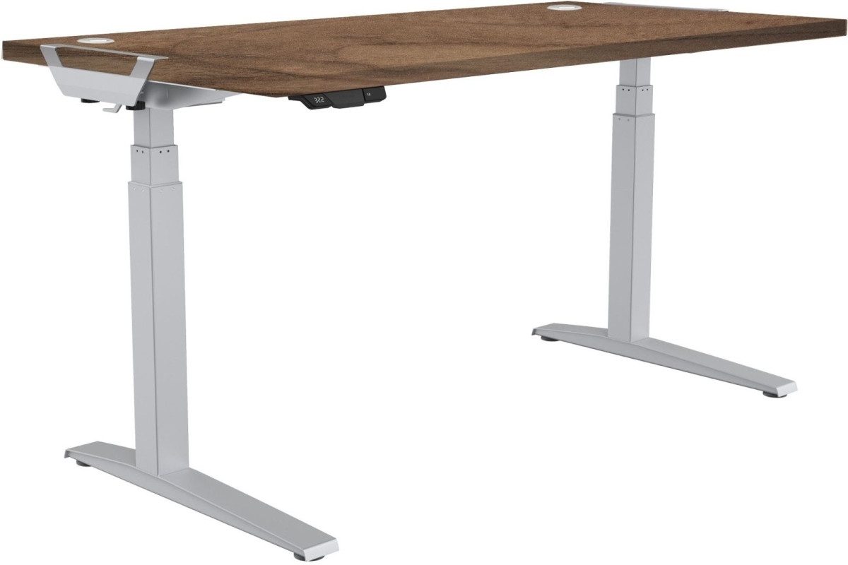 FELLOWES Schreibtisch Tischplatte Levado 160x80cm walnuss