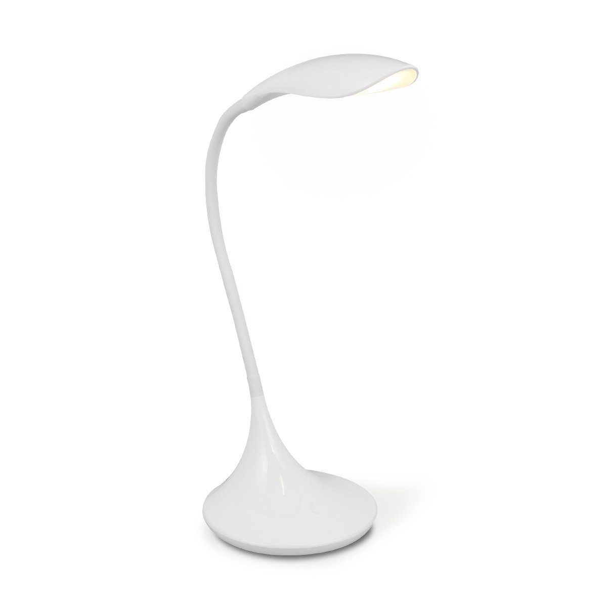 home sweet home Schreibtischlampe »Schreibtischlampe Leselampe WING weiß -  LED 480lm 3000K - 37,5cm - Touch - Dimmer« online kaufen | OTTO