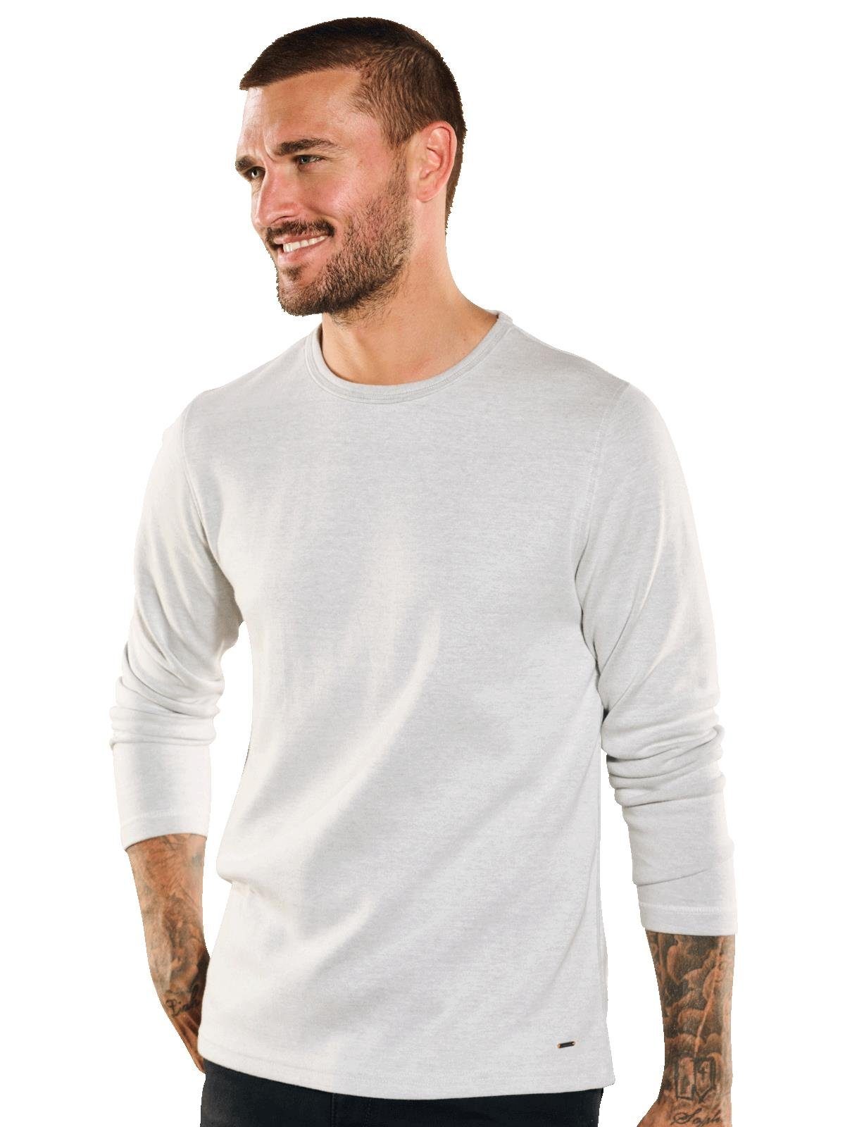 emilio adani Langarmshirt Langarm-Shirt uni