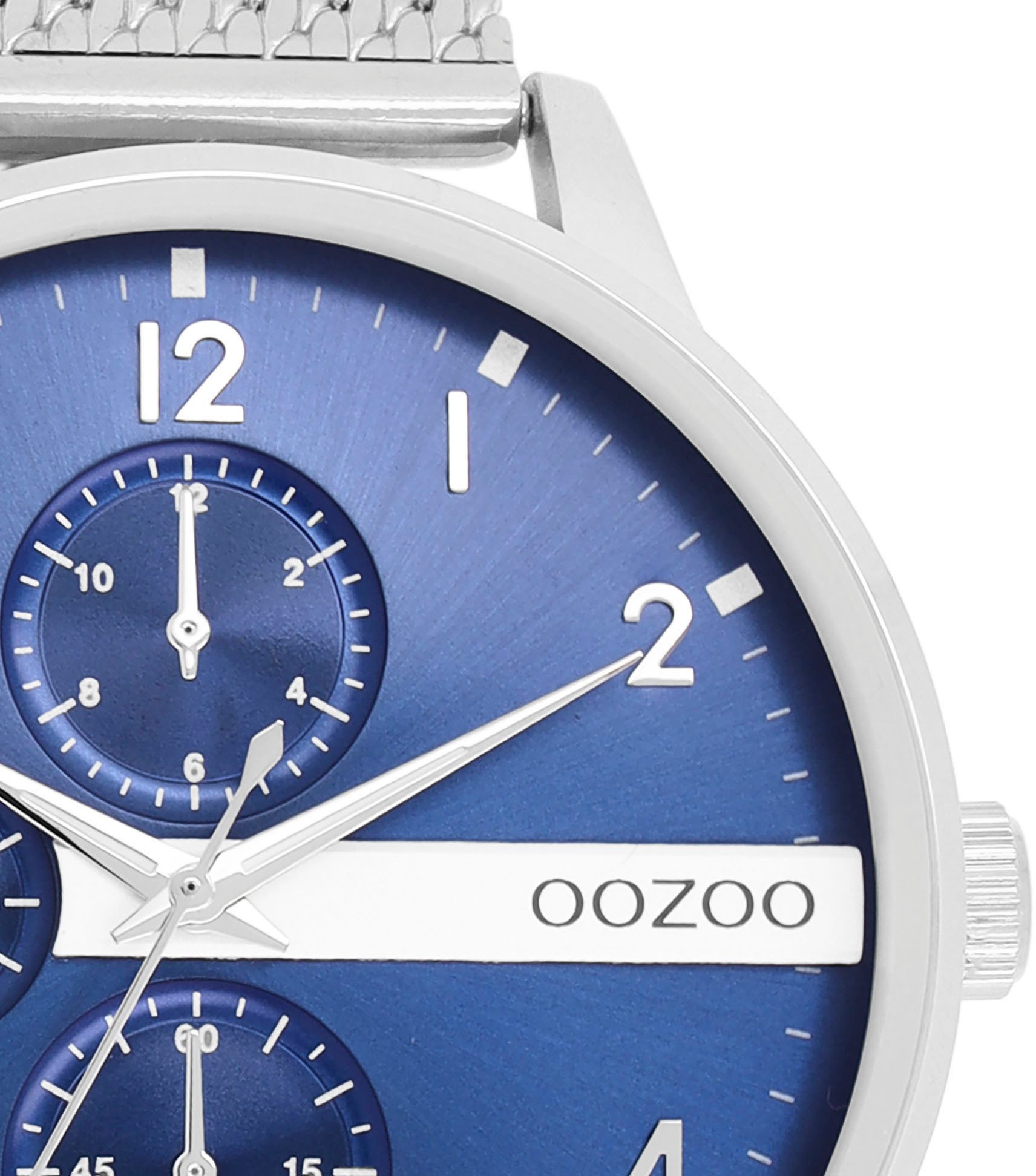 OOZOO Quarzuhr C11300, Armbanduhr, Herrenuhr, Edelstahlarmband günstig online kaufen