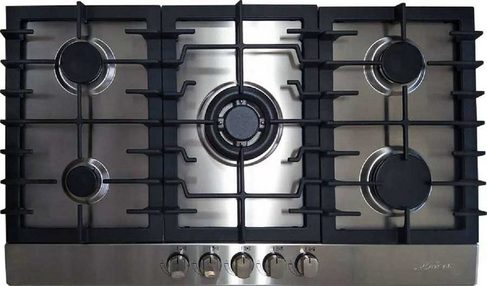 Kaiser Gas-Kochfeld KG 9356, Einbau Gasherd, 90cm,Edelstahl (Inox