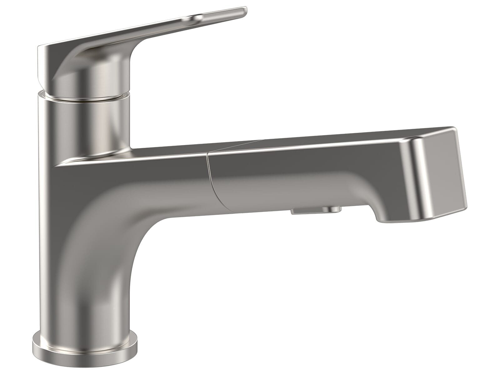 Villeroy & Boch Küchenarmatur (1-St) 928100LC, keramische Dichtungen, mit Ausziehbrause