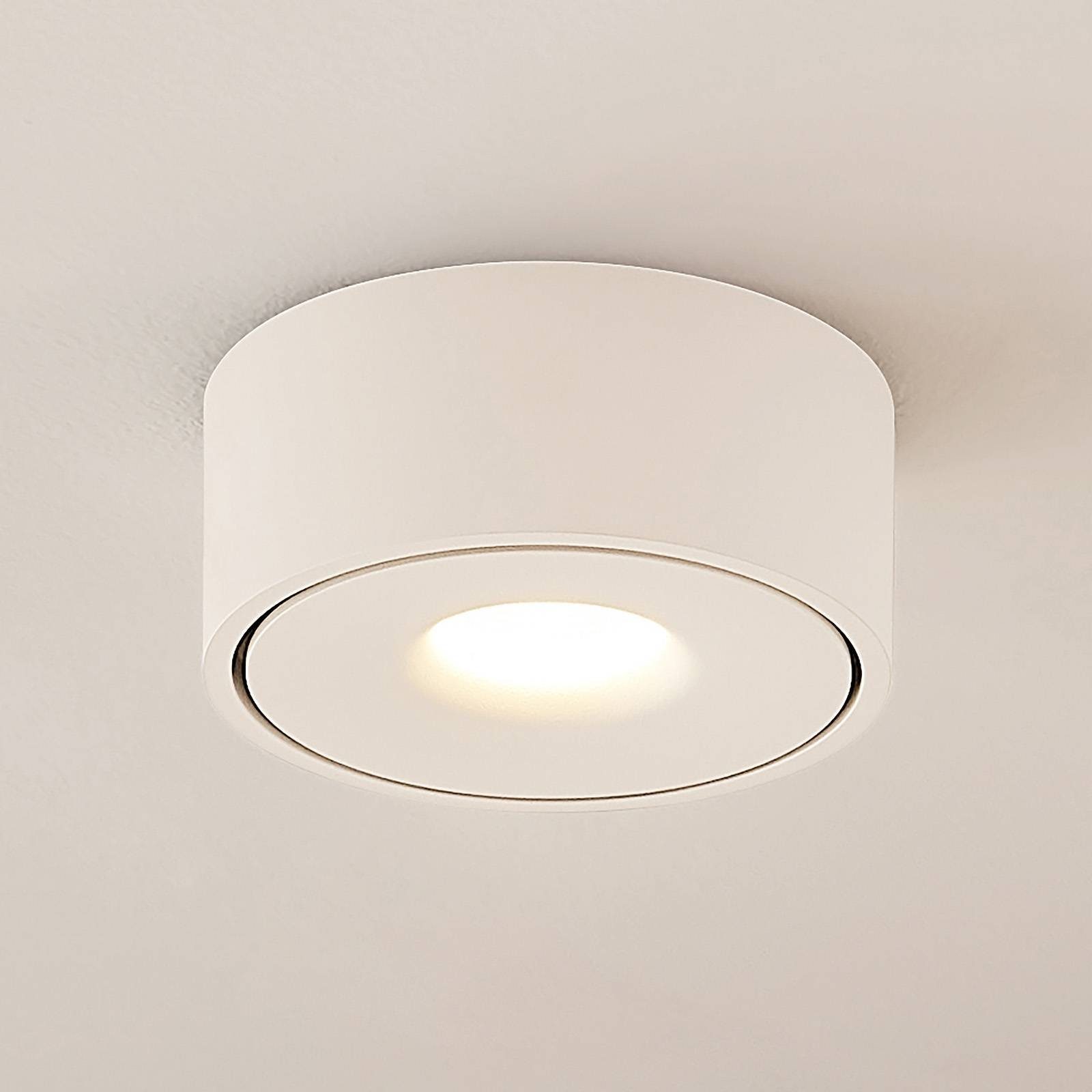 Arcchio LED Deckenleuchte Qualitätslampe namhaften LED-Leuchtmittel Lampe, diese LED Modern, fest dimmbar, Leuchtmittel, Sie Aluminium, inkl. hochwertige Hersteller! weiß, verbaut, warmweiß, Rotari, vom Erhalten