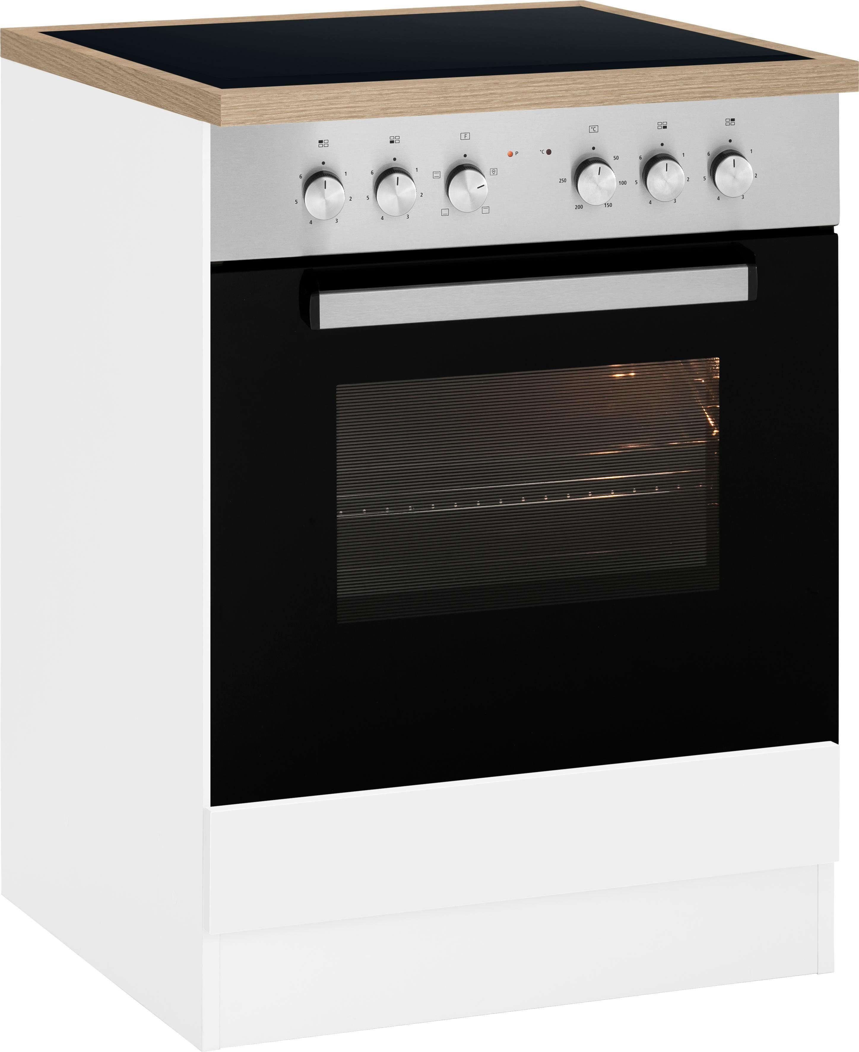 KOCHSTATION Herdumbauschrank KS-Gera Breite 60 cm. Reduzierter Preis € 143,99. Unverbindliche Preisempfehlung € 199,00